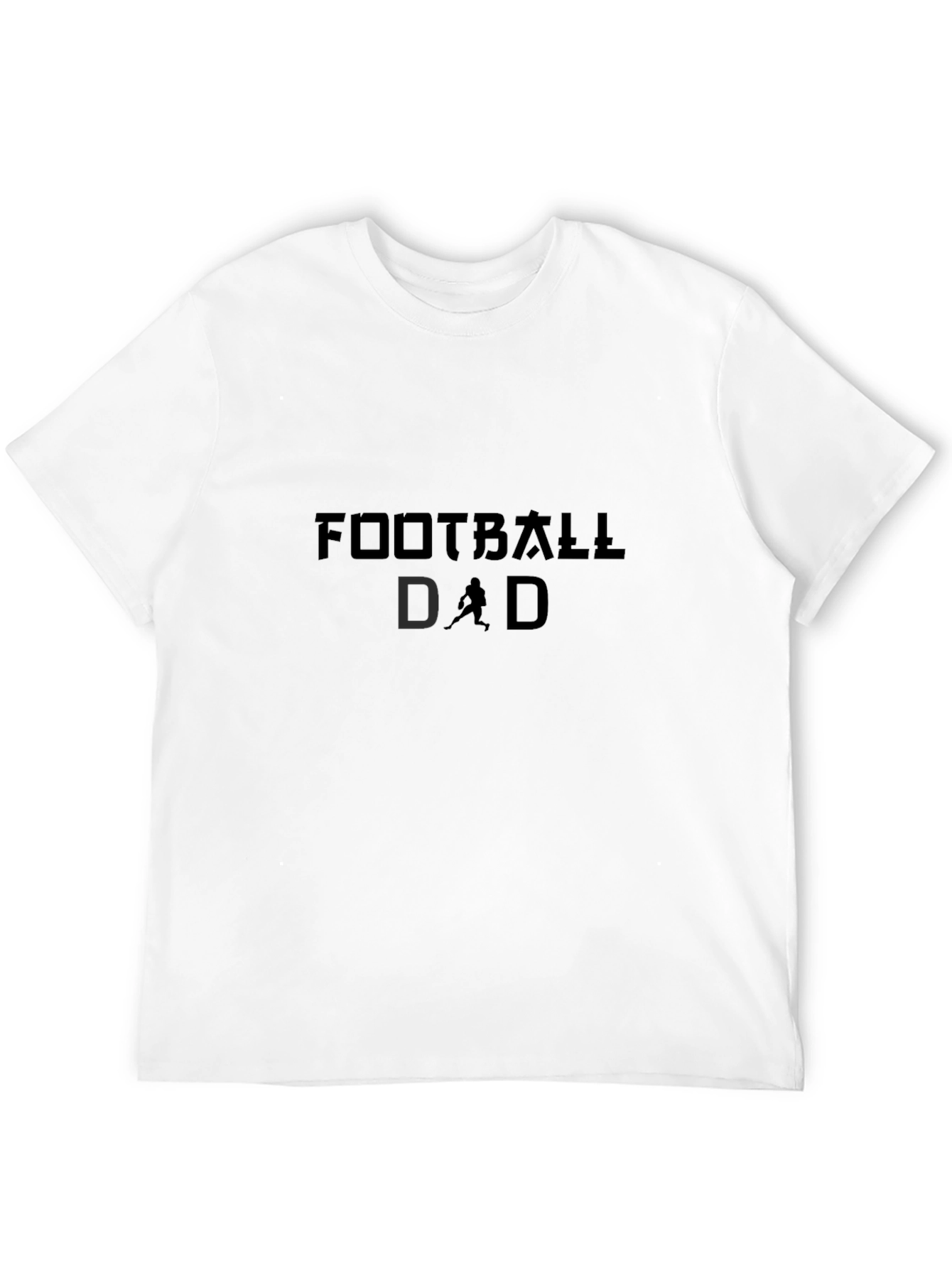 Football Dad Graphic Tee - Black