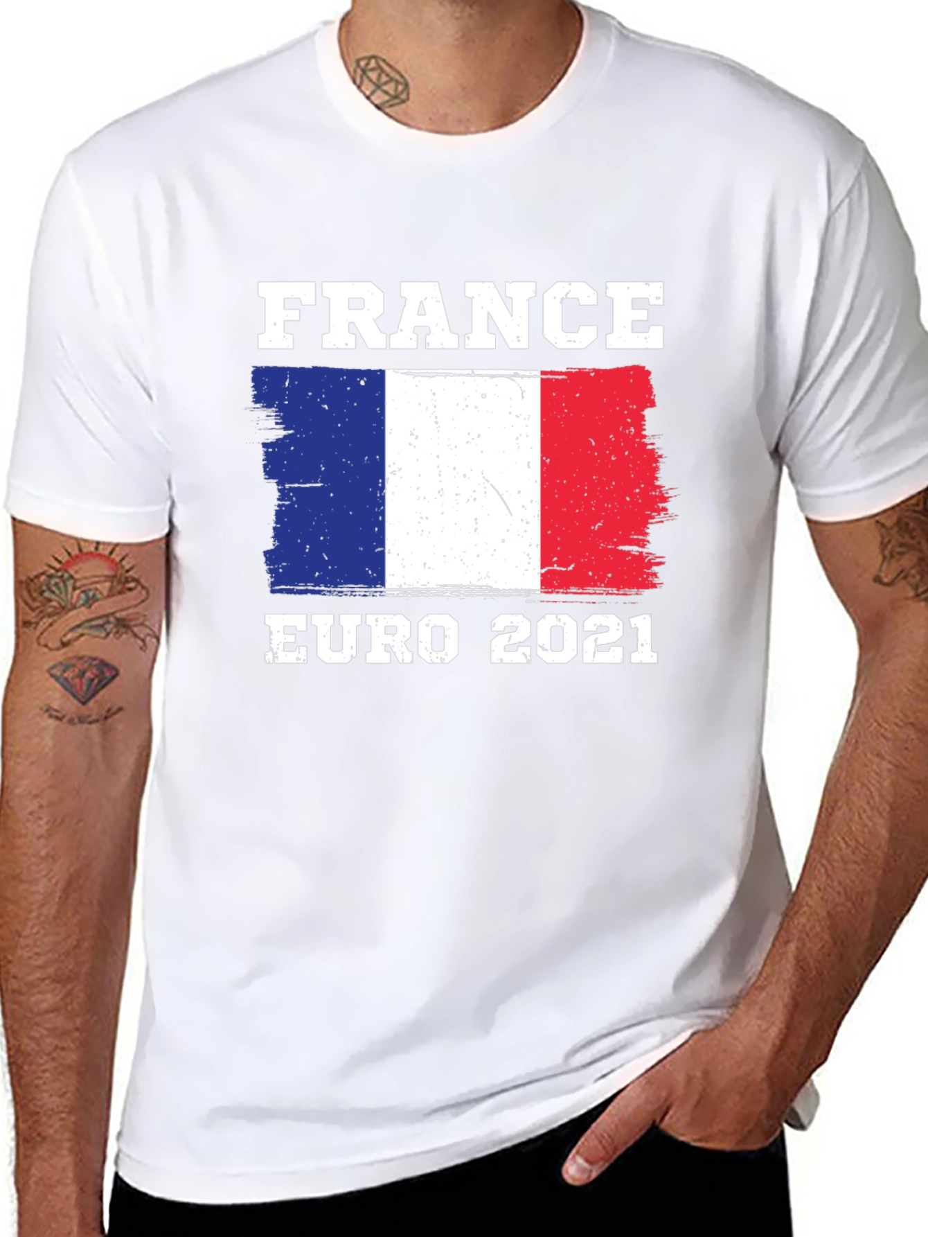 France Euro 2021 T-Shirt - Black