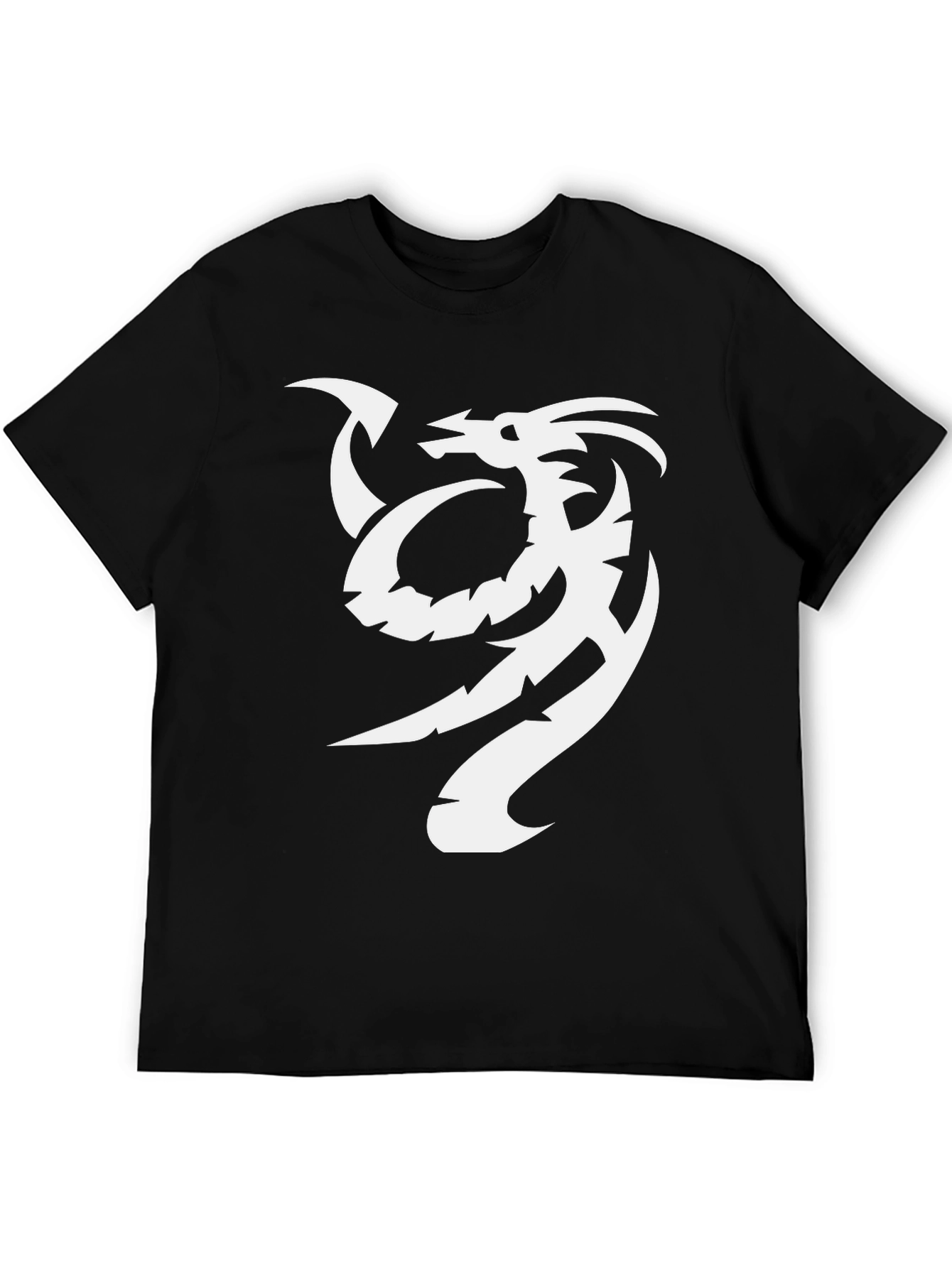 Dragon Graphic Black Tee - Stylish and Bold