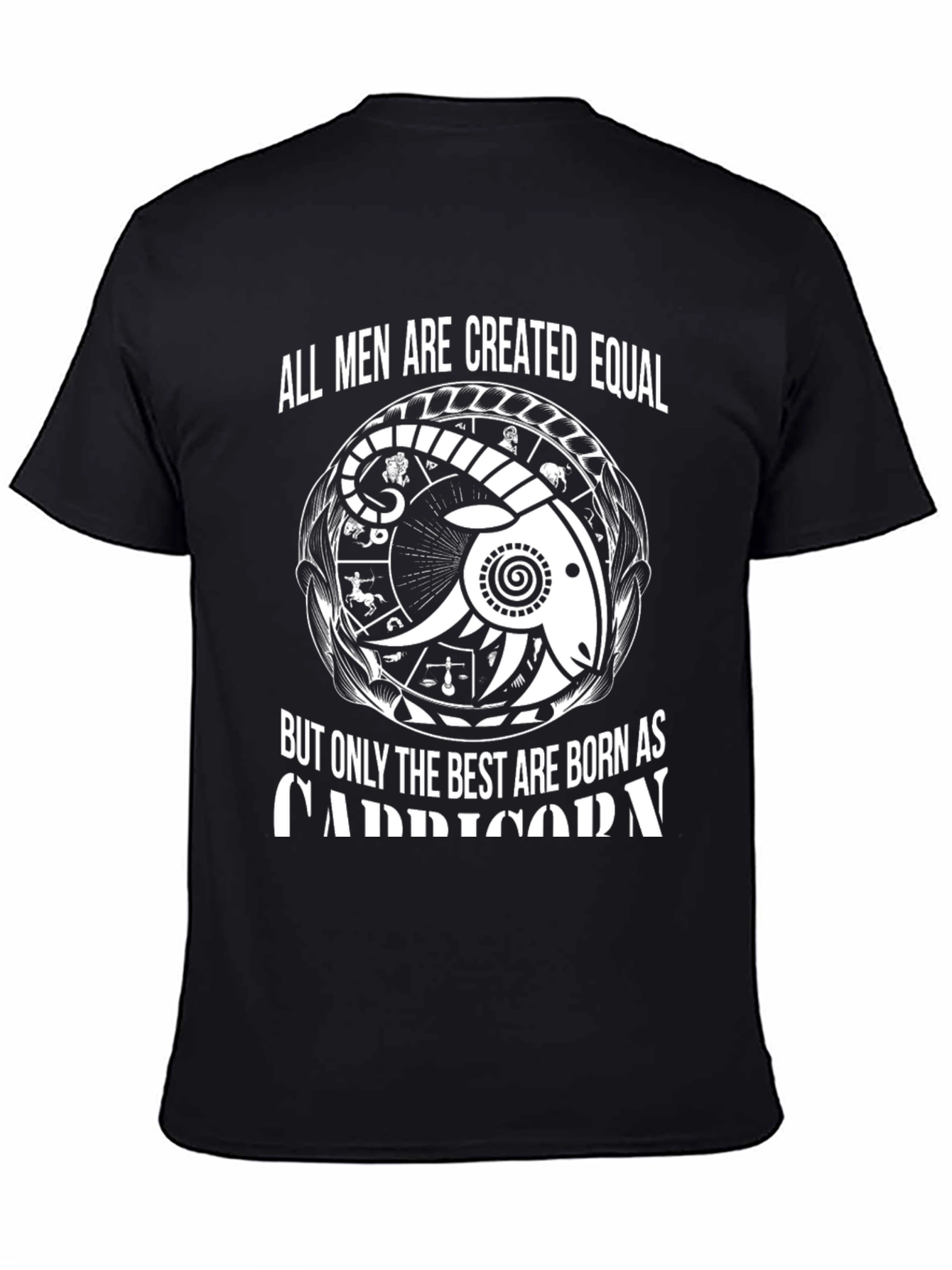 Capricorn Zodiac Sign Graphic T-Shirt