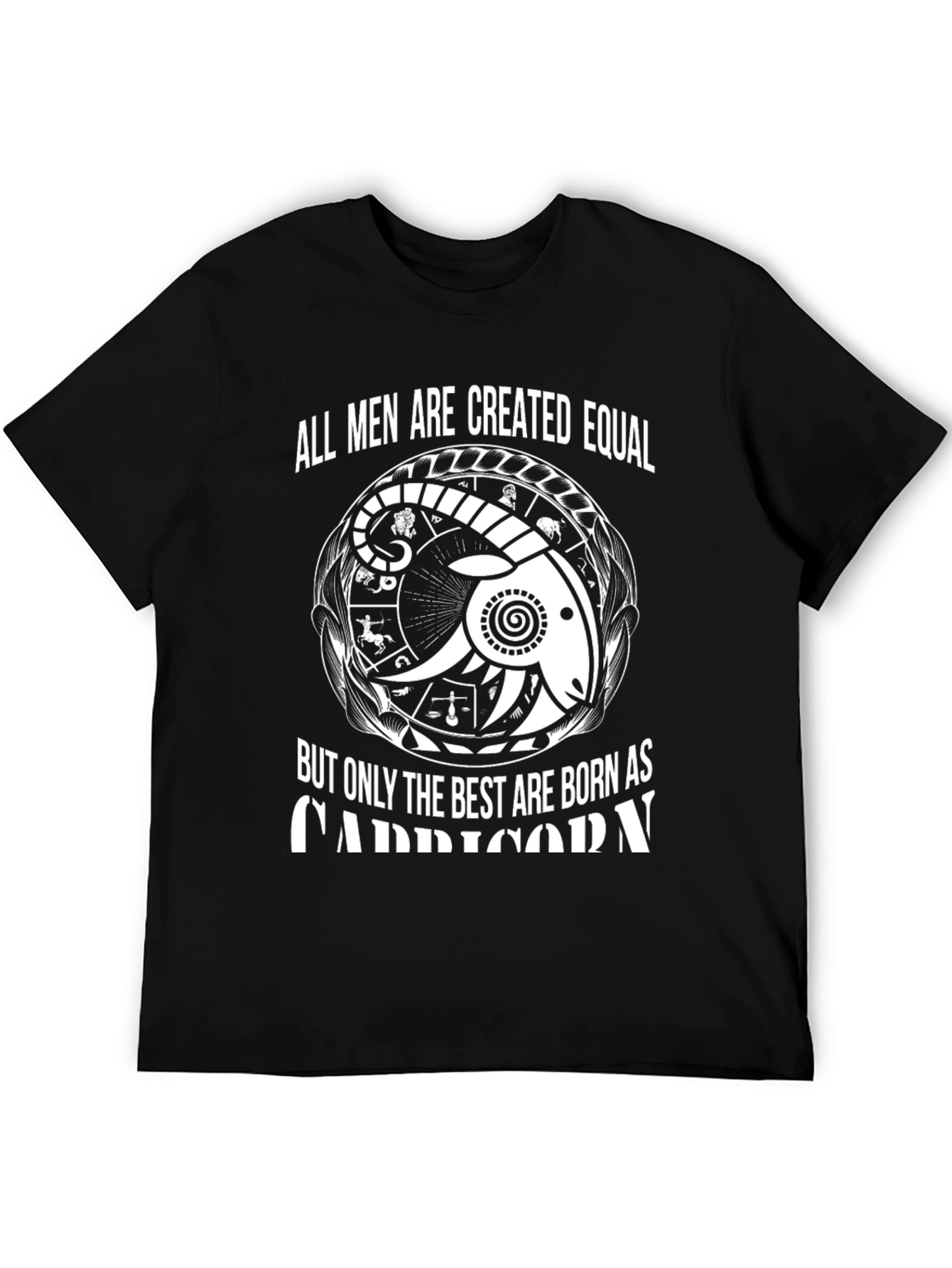 Capricorn Zodiac Sign Graphic T-Shirt