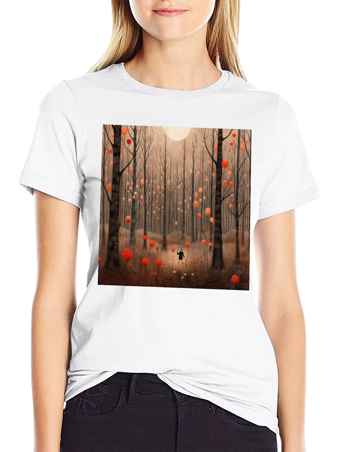 Forest of Balloons Graphic Tee