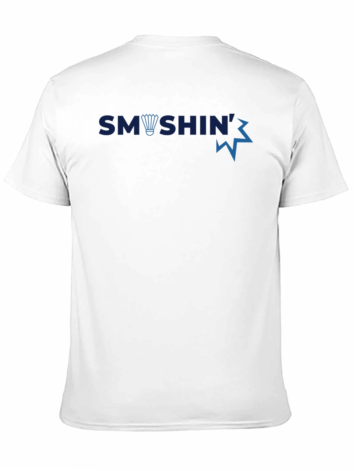 Smashin Badminton Graphic Tee - Black
