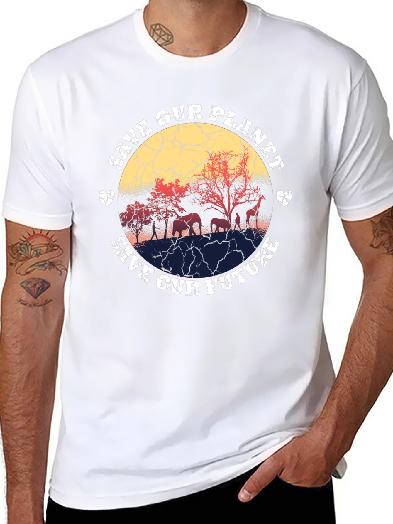 Save Our Planet Graphic Tee - Earth Day Shirt