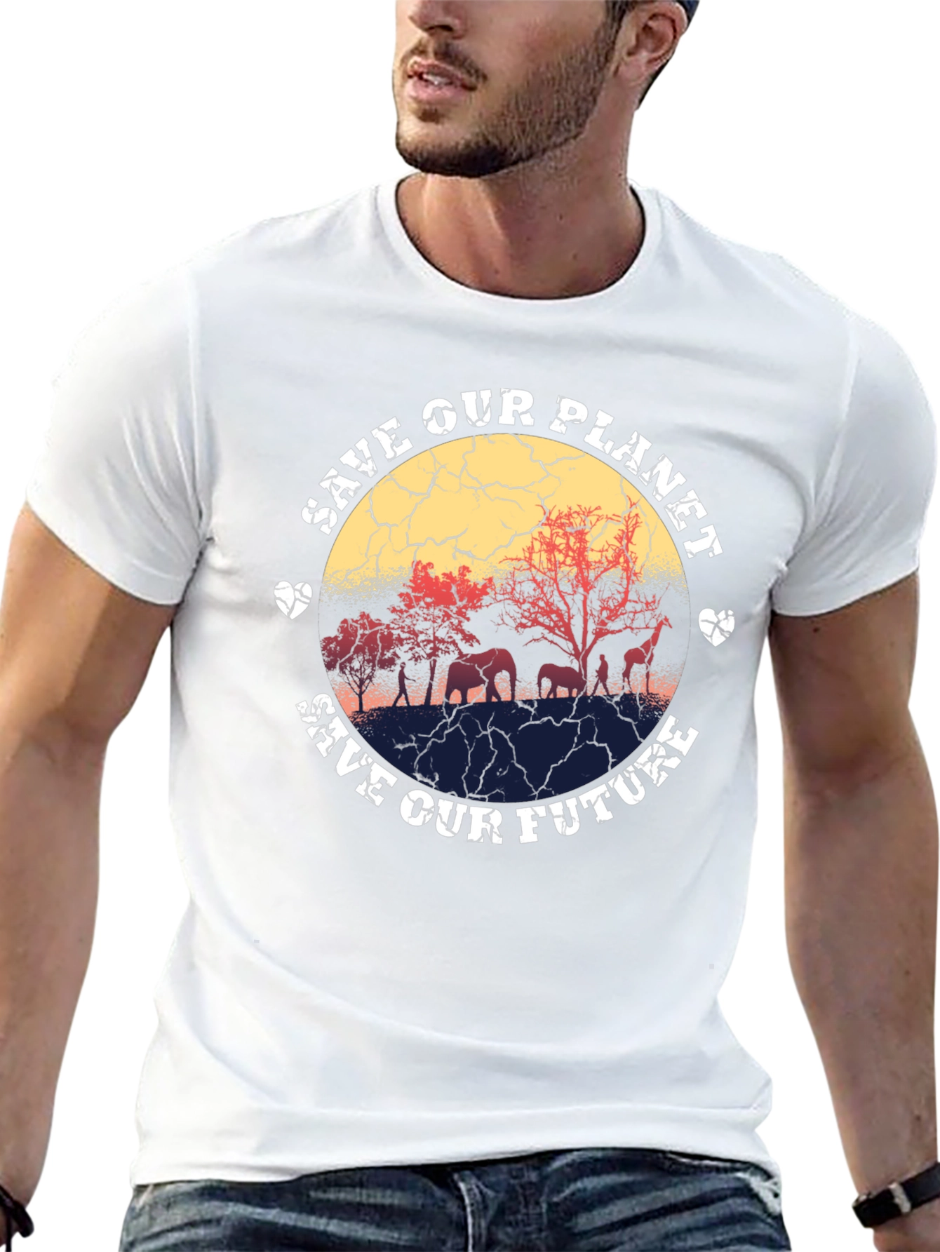 Save Our Planet Graphic Tee - Earth Day Shirt