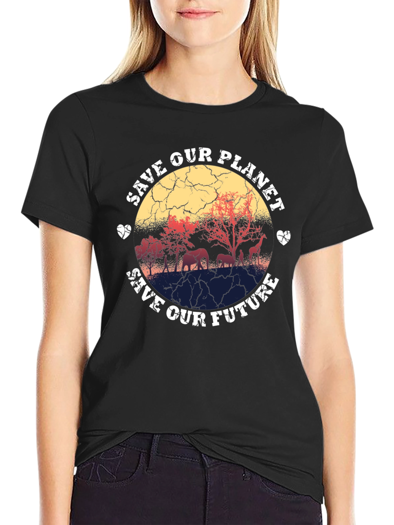 Save Our Planet Graphic Tee - Earth Day Shirt