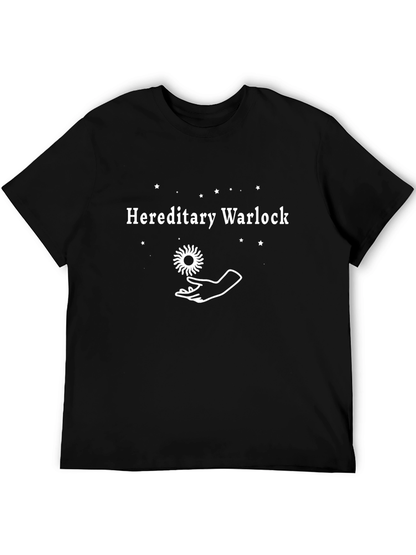 Hereditary Warlock Graphic T-Shirt - Black