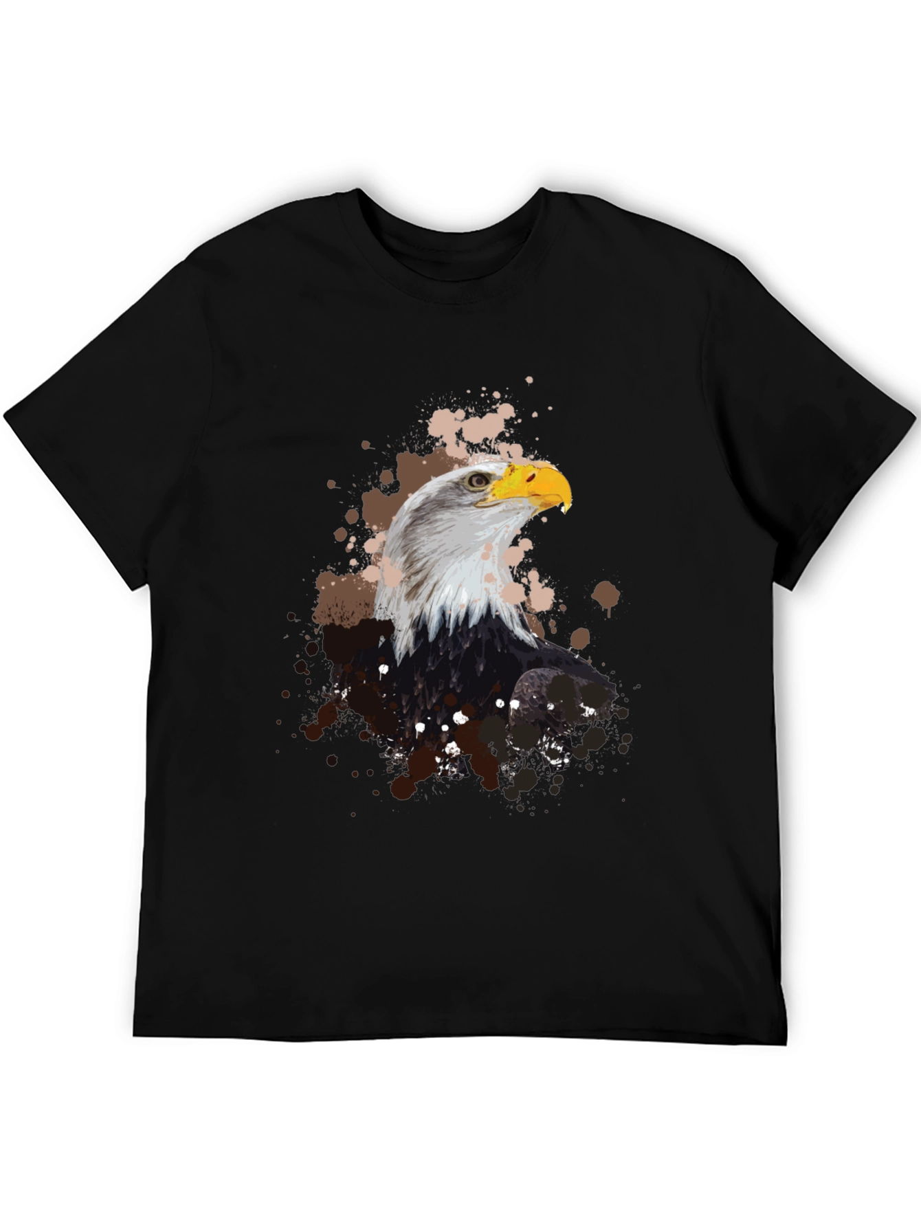 Eagle Graphic Tee - Mens Black T-Shirt