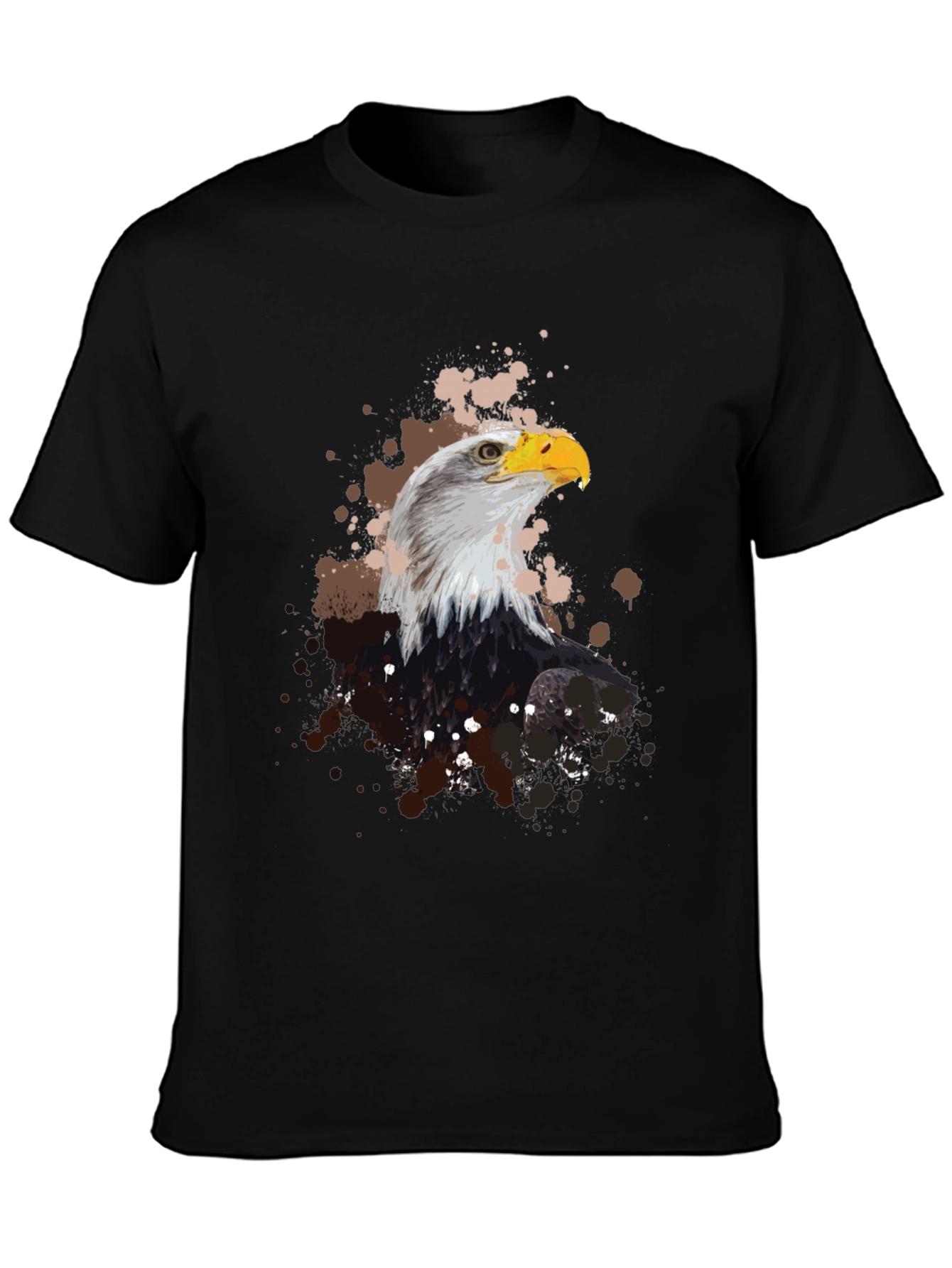 Eagle Graphic Tee - Mens Black T-Shirt