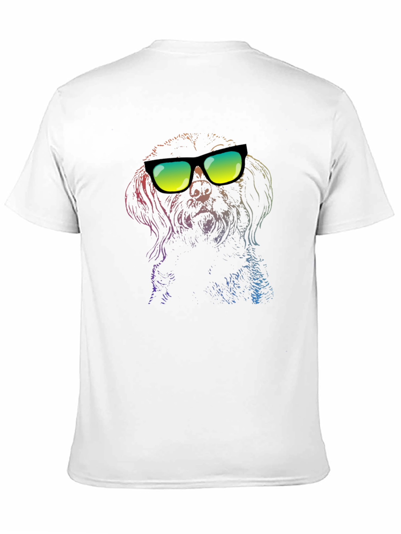Cool Dog Graphic T-Shirt - Unisex Black Tee