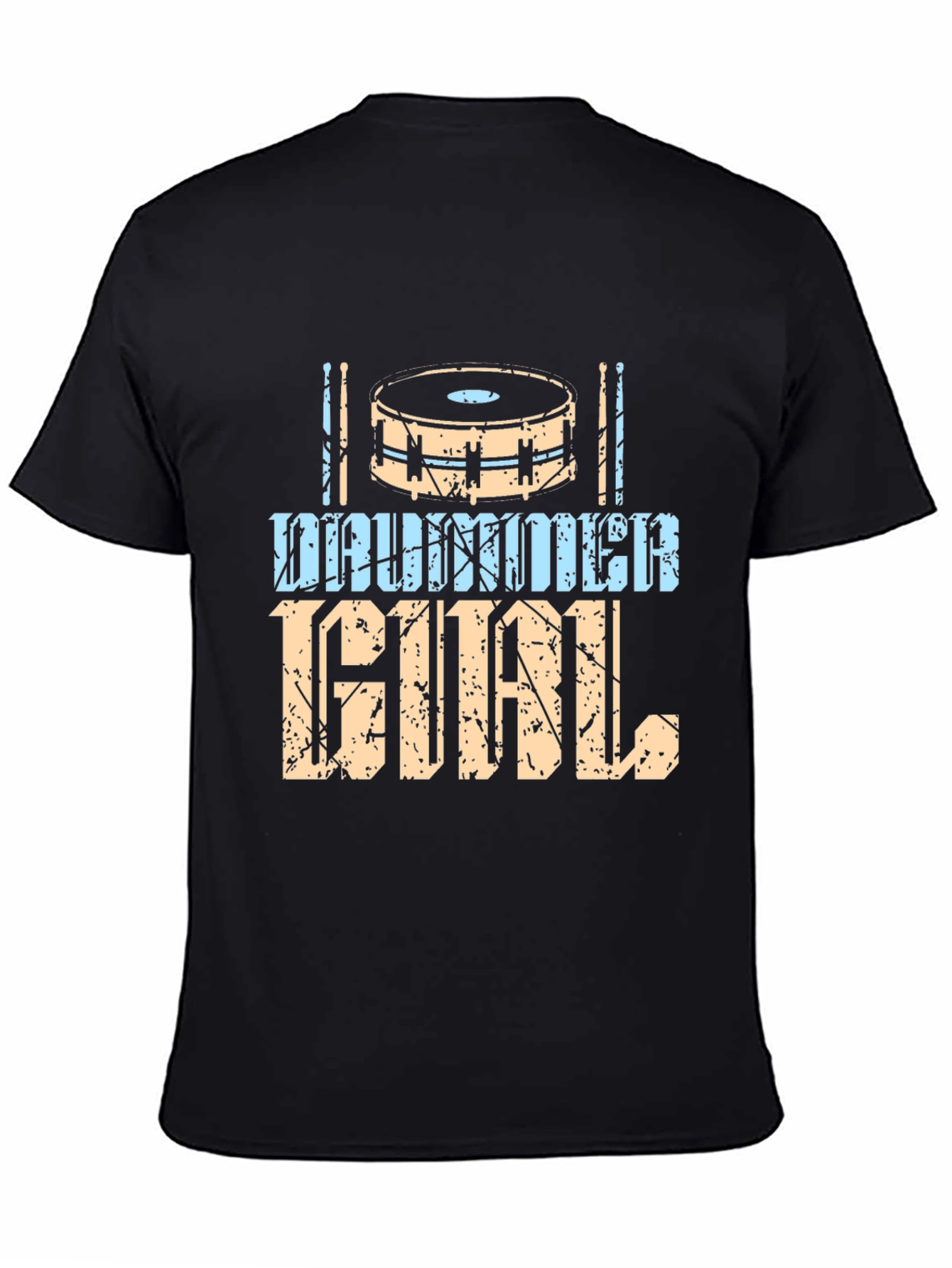 Drummer Girl Graphic Tee