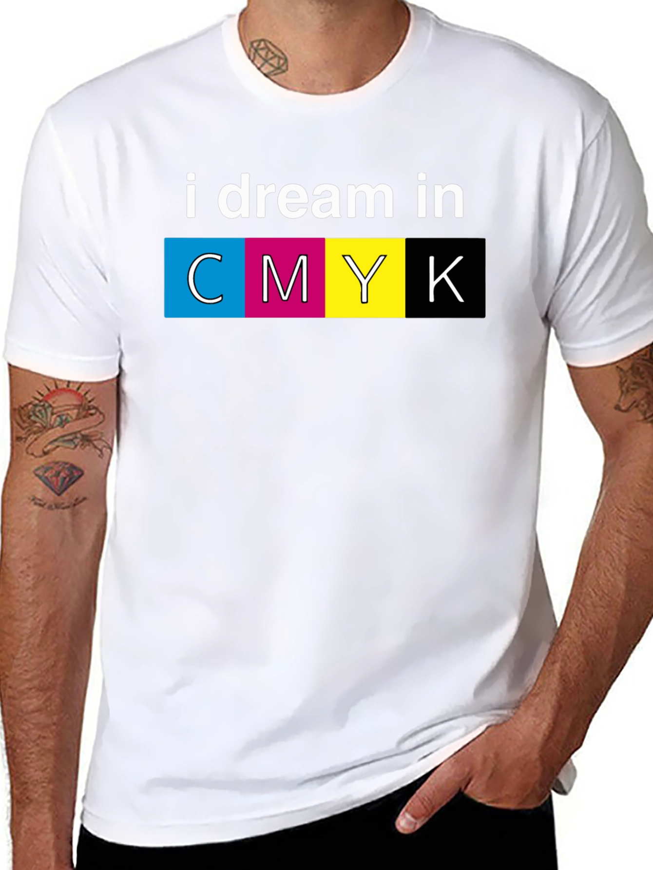 I Dream in CMYK Graphic T-Shirt