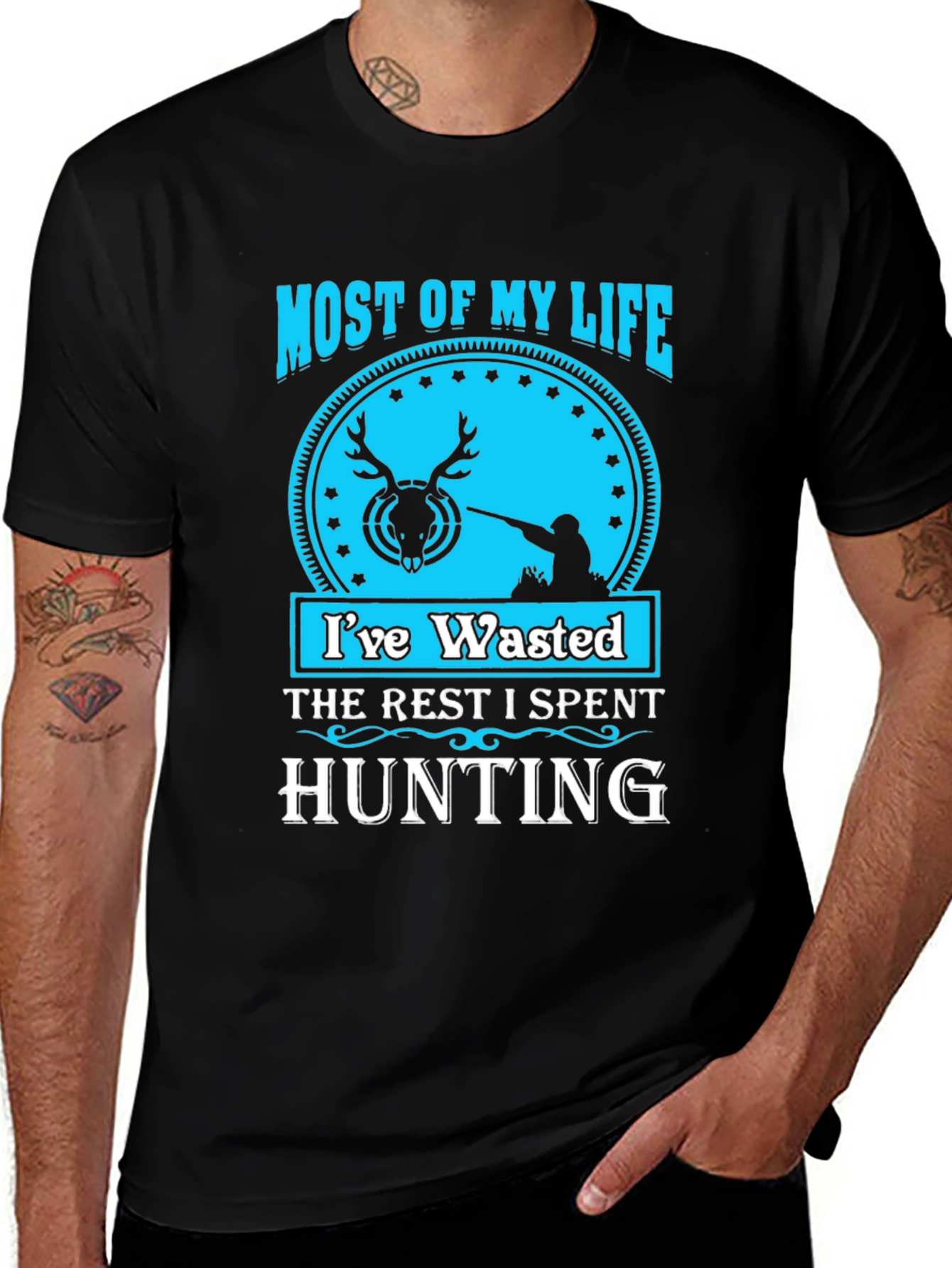 Hunting Life T-Shirt - Most of My Life Wasted