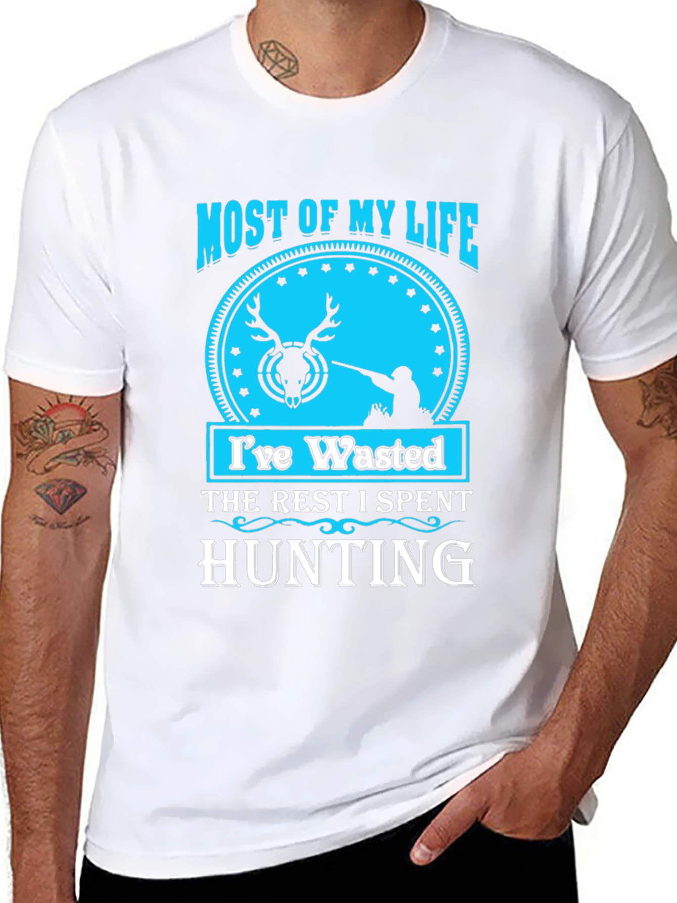 Hunting Life T-Shirt - Most of My Life Wasted