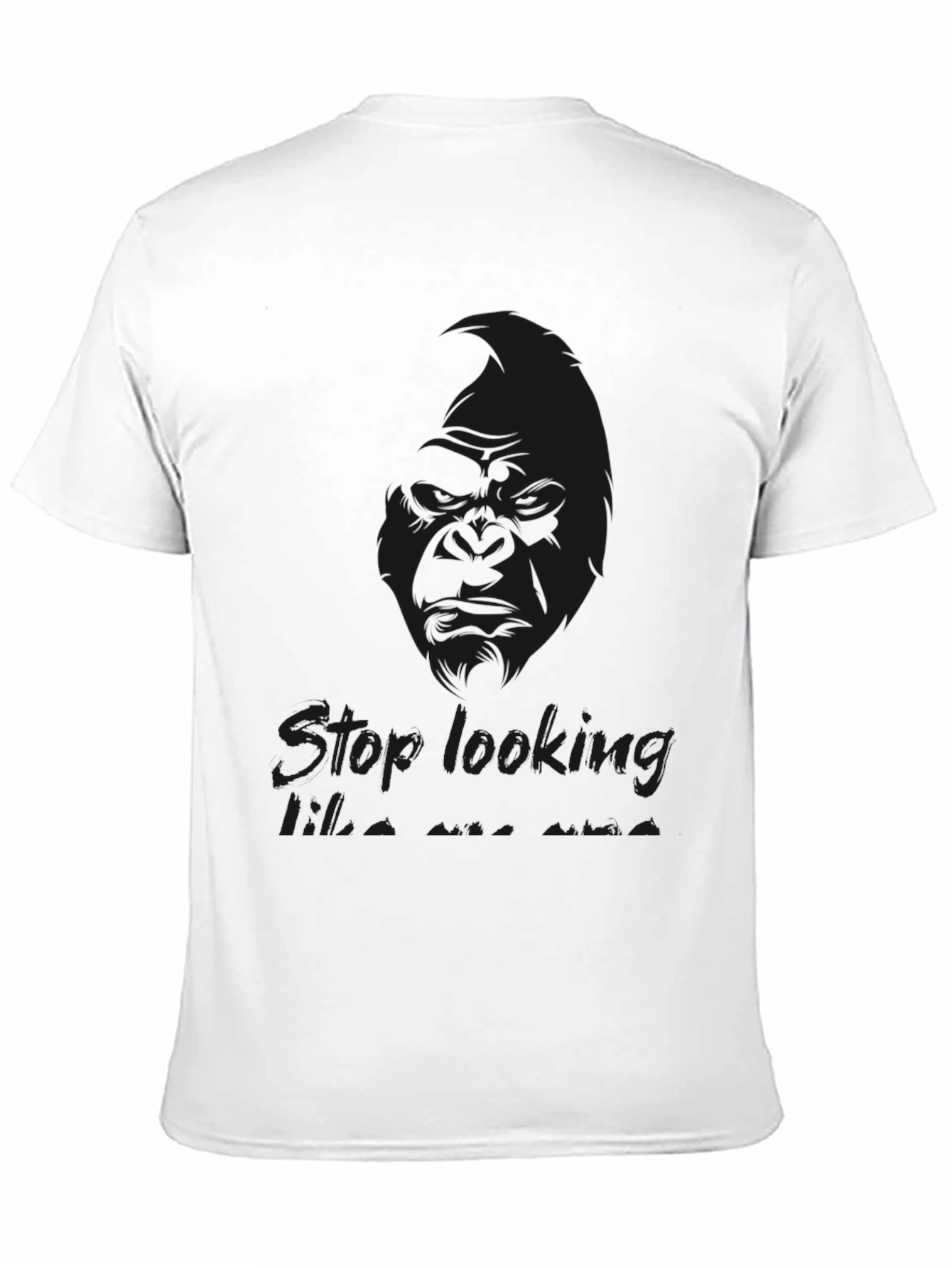 Mens Black Graphic T-Shirt
