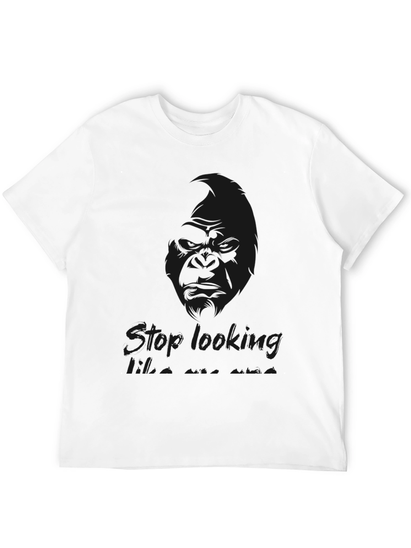 Mens Black Graphic T-Shirt