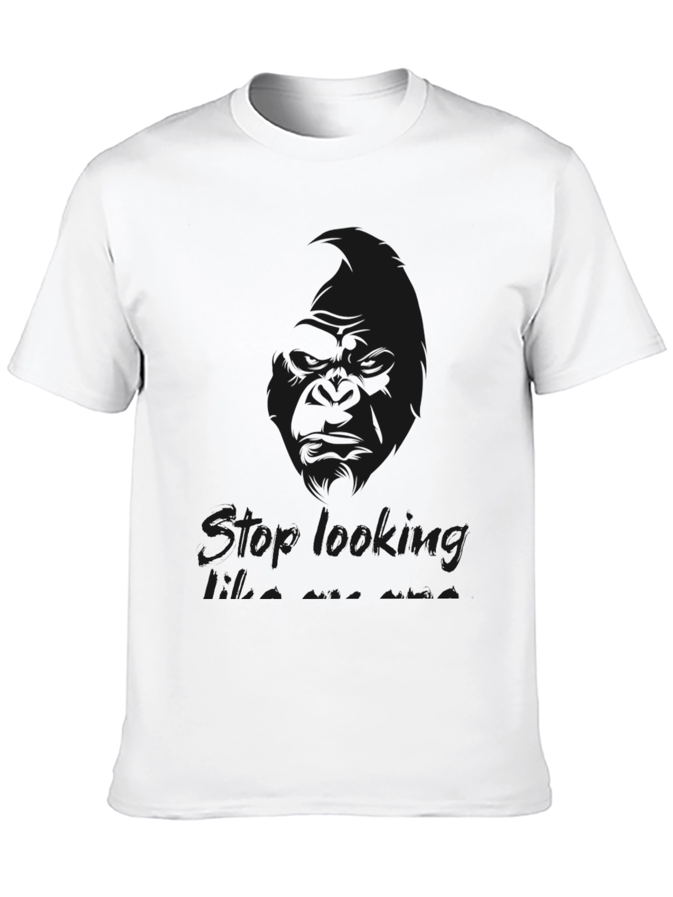 Mens Black Graphic T-Shirt