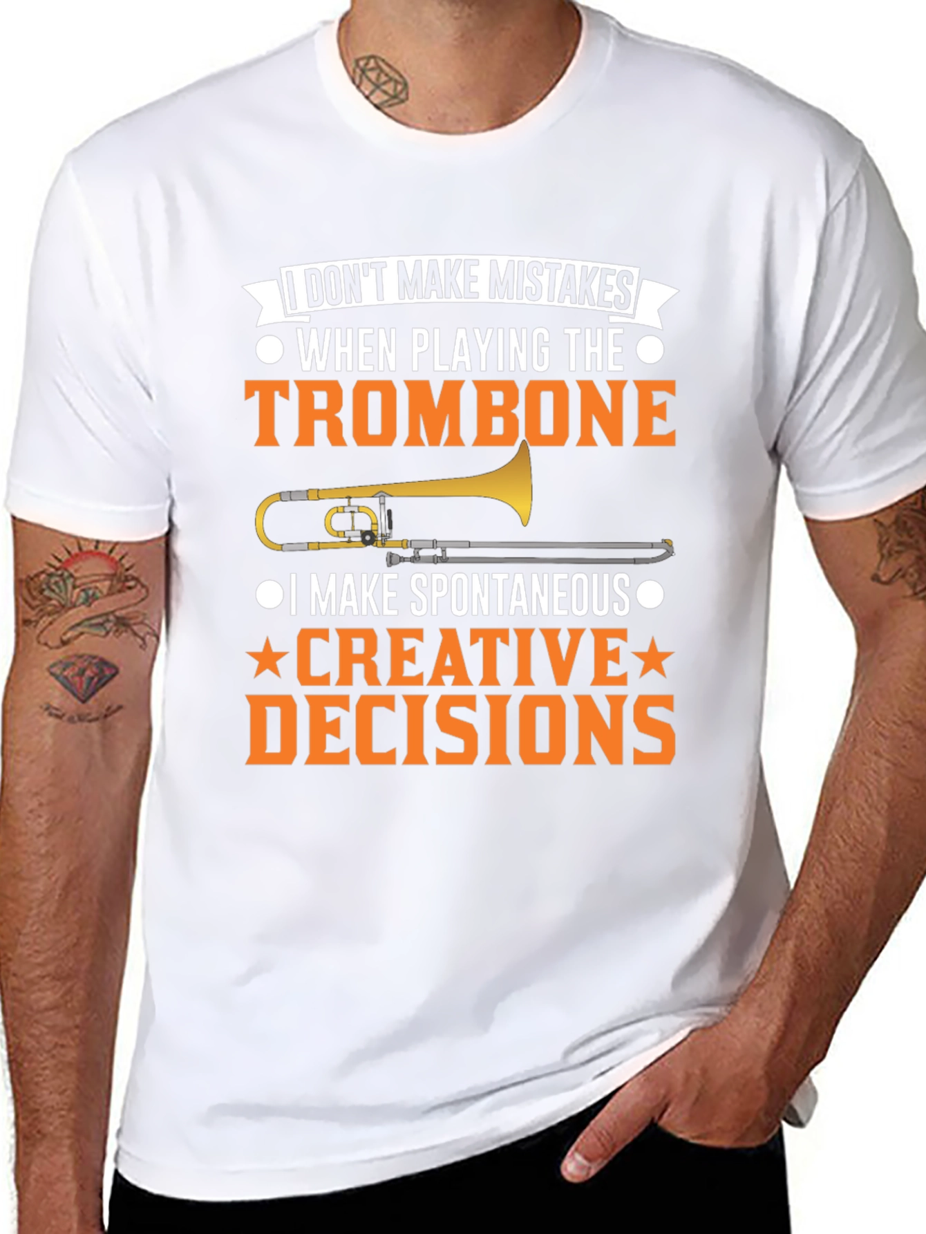 Trombone Players T-Shirt - I Dont Make Mistakes