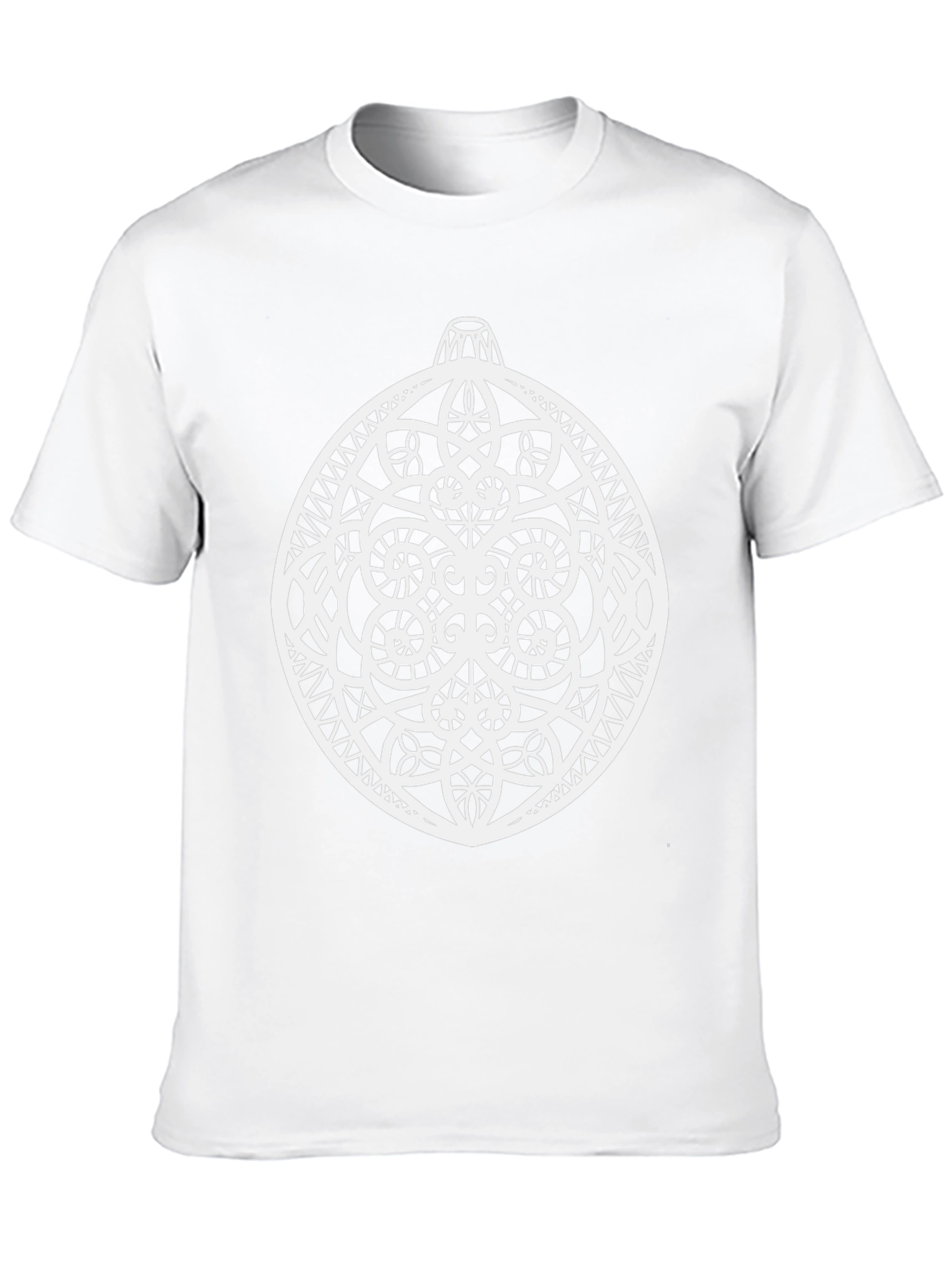 Ornament Graphic Black T-Shirt