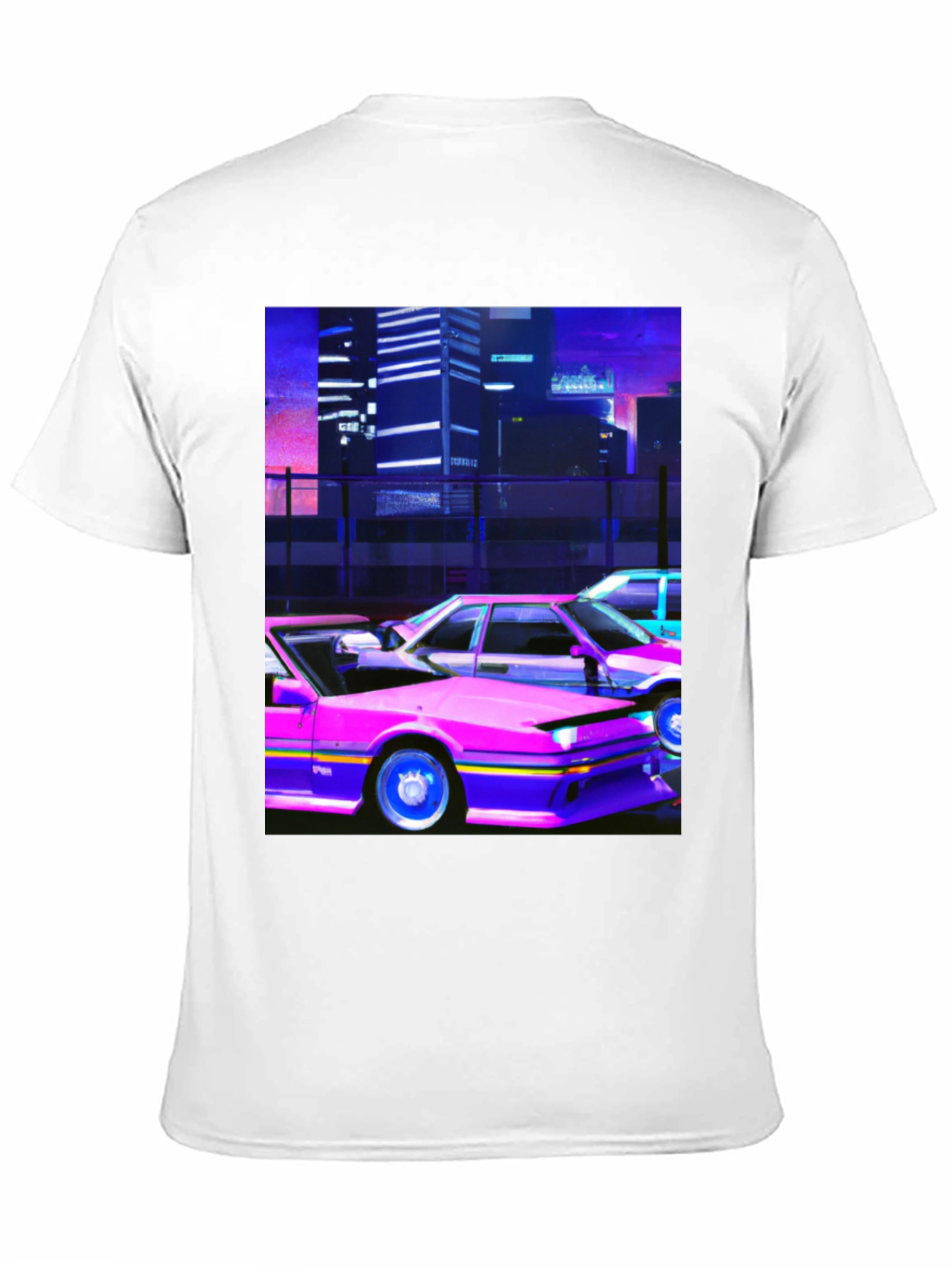 Retro Wave Car T-Shirt