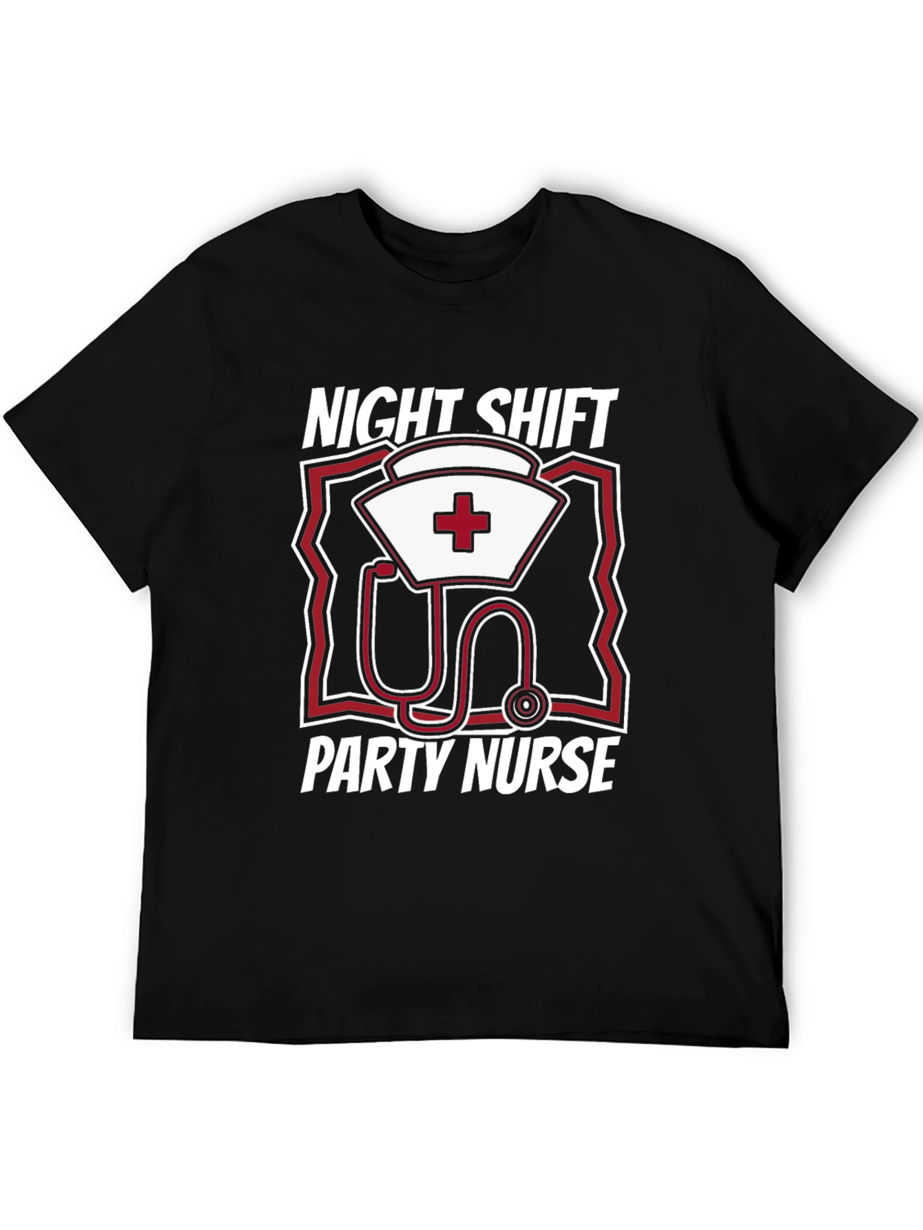 Night Shift Party Nurse Graphic Tee