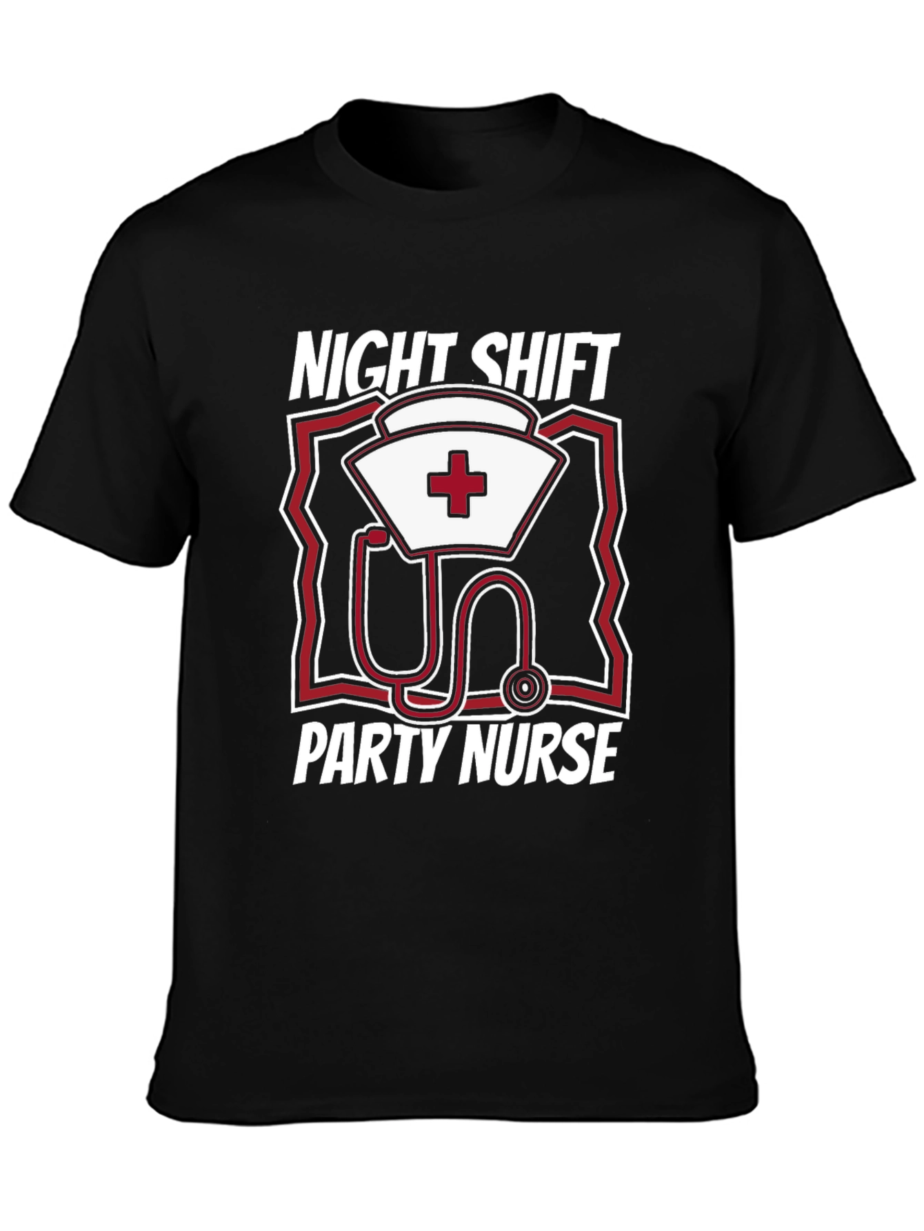 Night Shift Party Nurse Graphic Tee