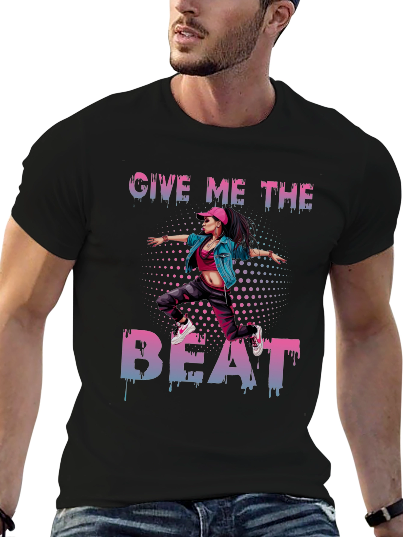 Give Me The Beat Graphic T-Shirt