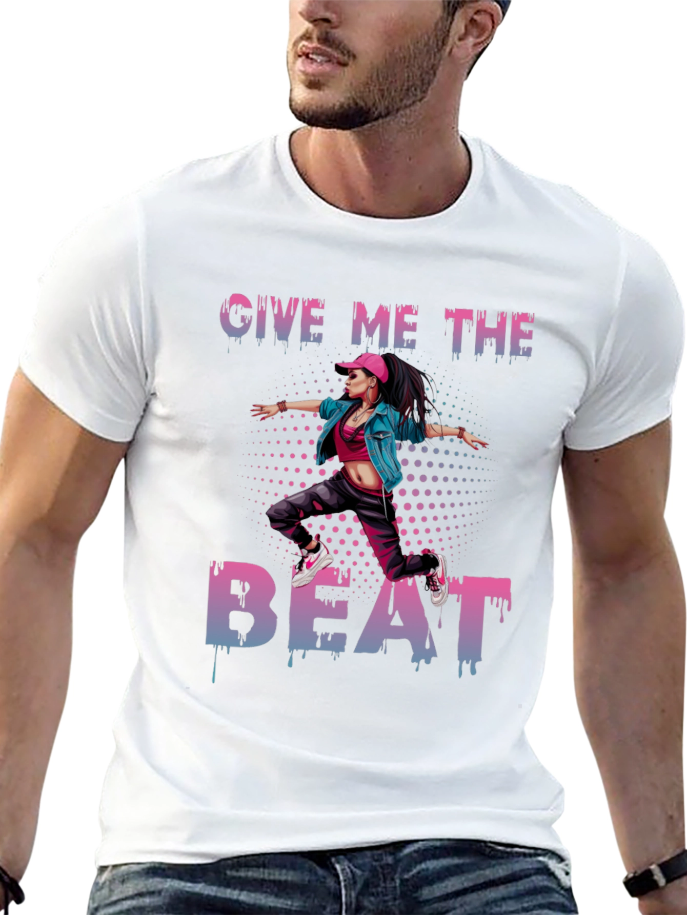 Give Me The Beat Graphic T-Shirt