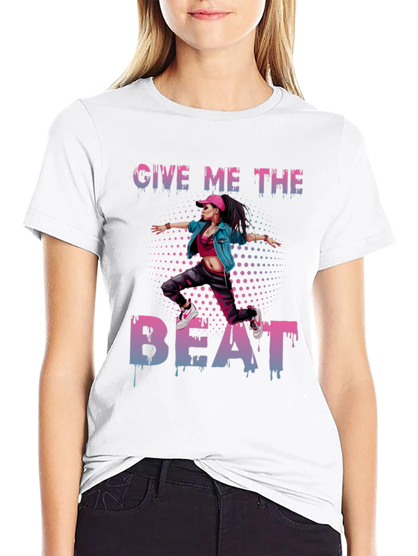Give Me The Beat Graphic T-Shirt