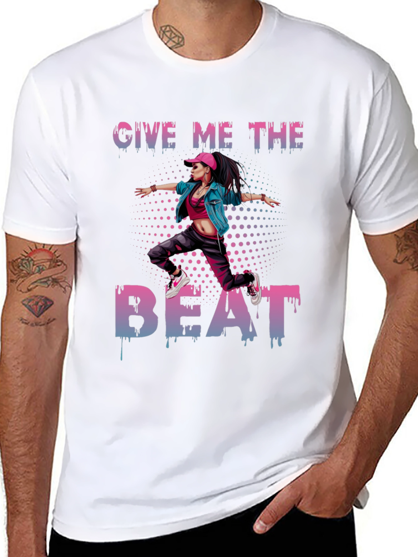 Give Me The Beat Graphic T-Shirt