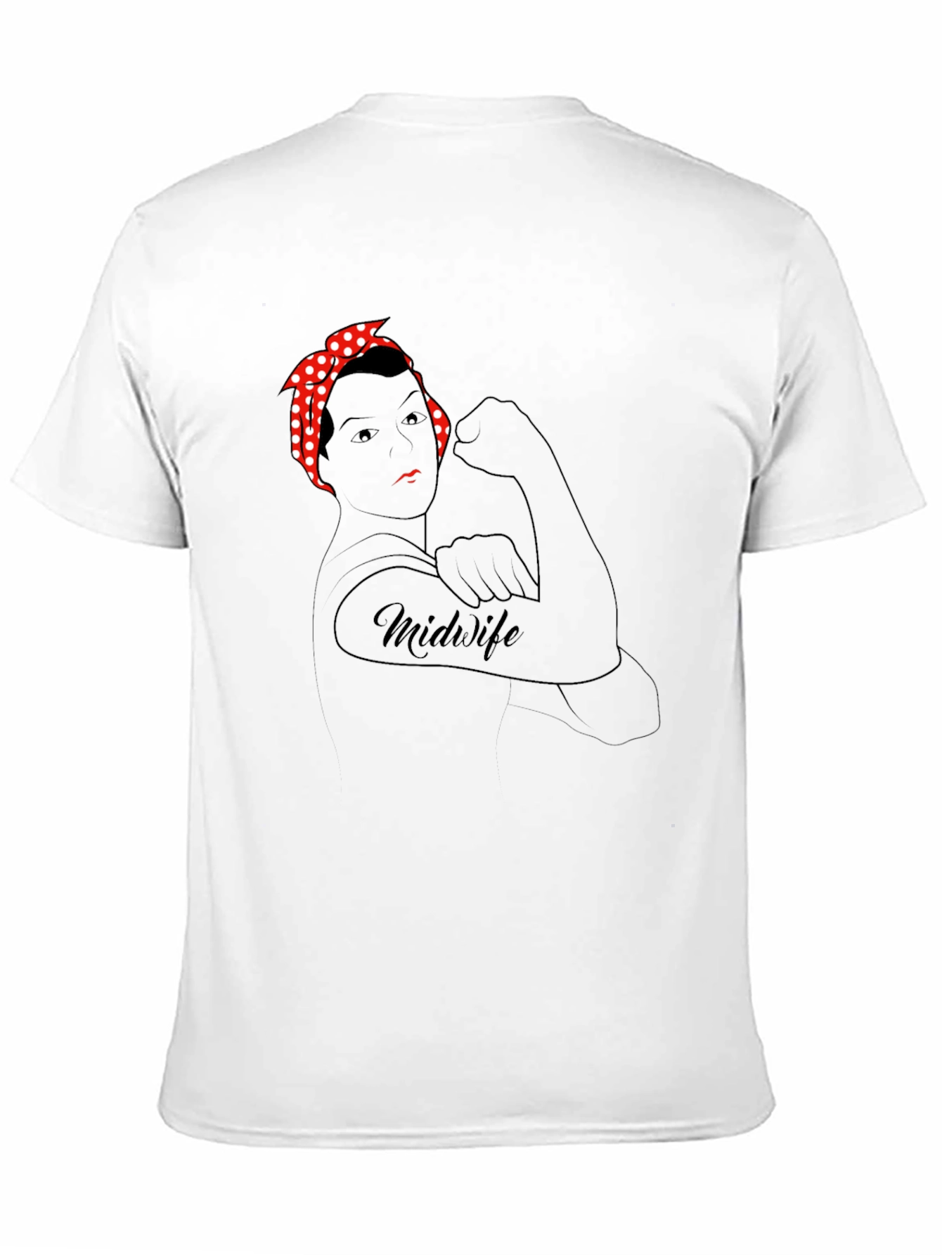 Midwife Rosie the Riveter T-Shirt