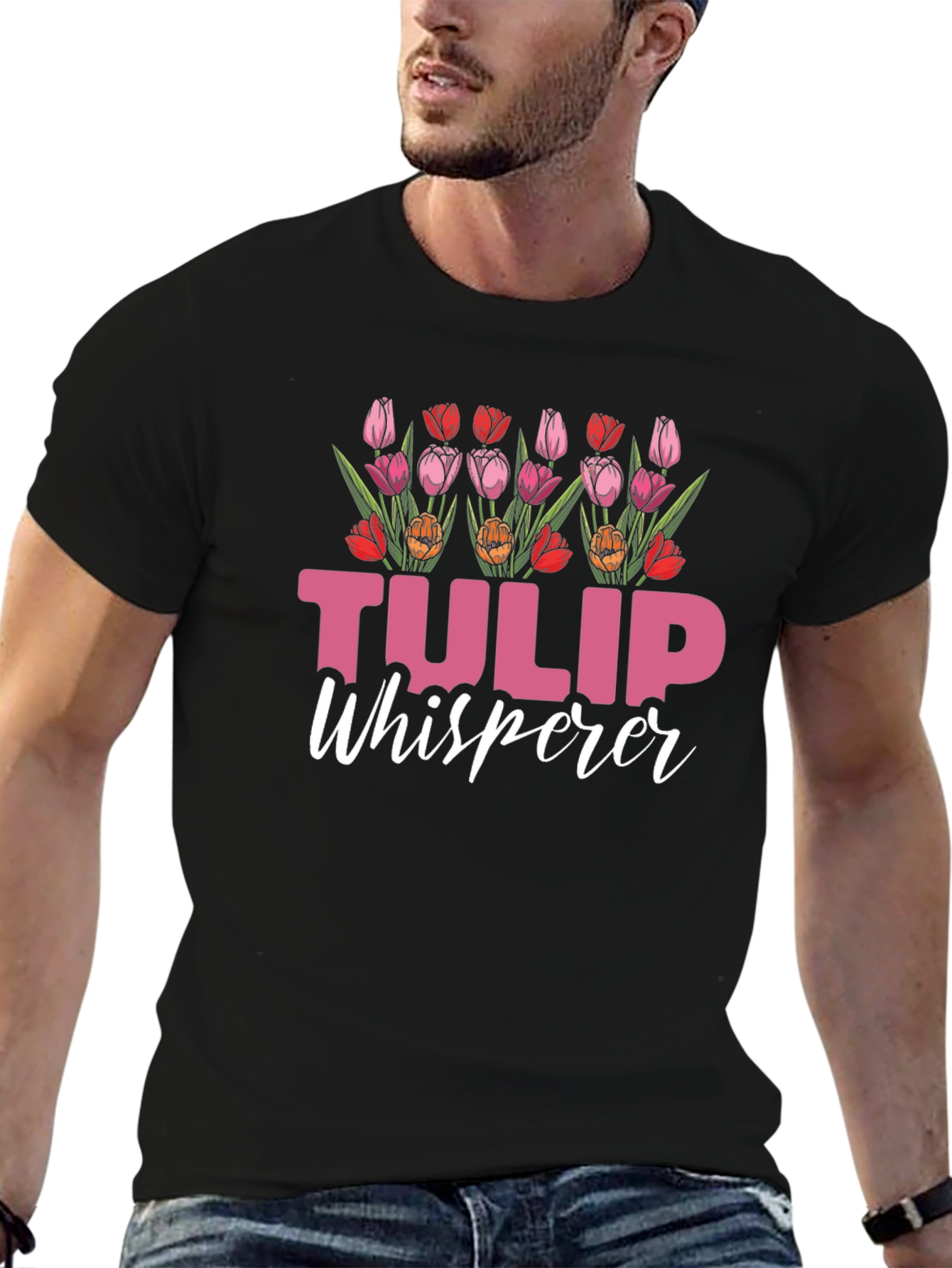 Tulip Whisperer Graphic T-Shirt