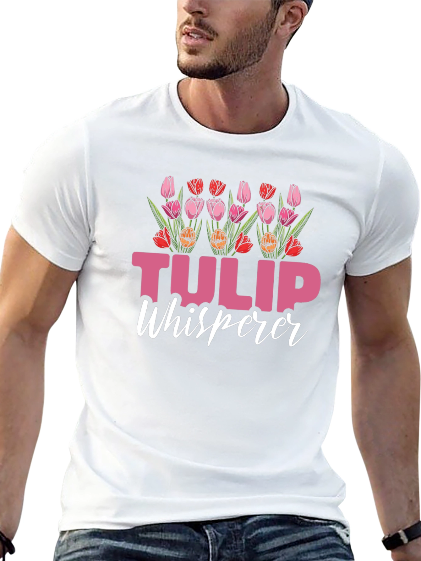 Tulip Whisperer Graphic T-Shirt