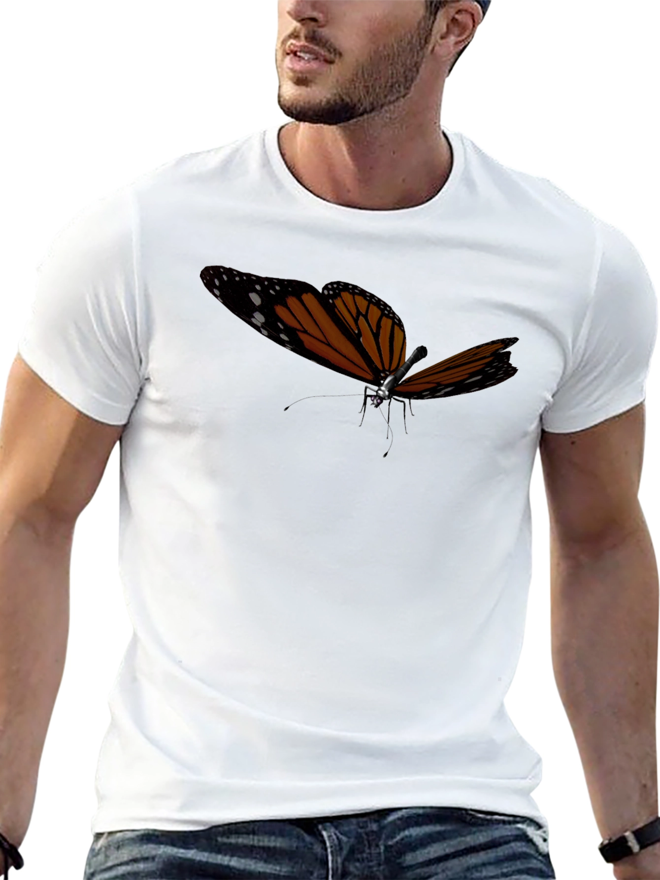 Butterfly Graphic Tee - Modern Casual Style