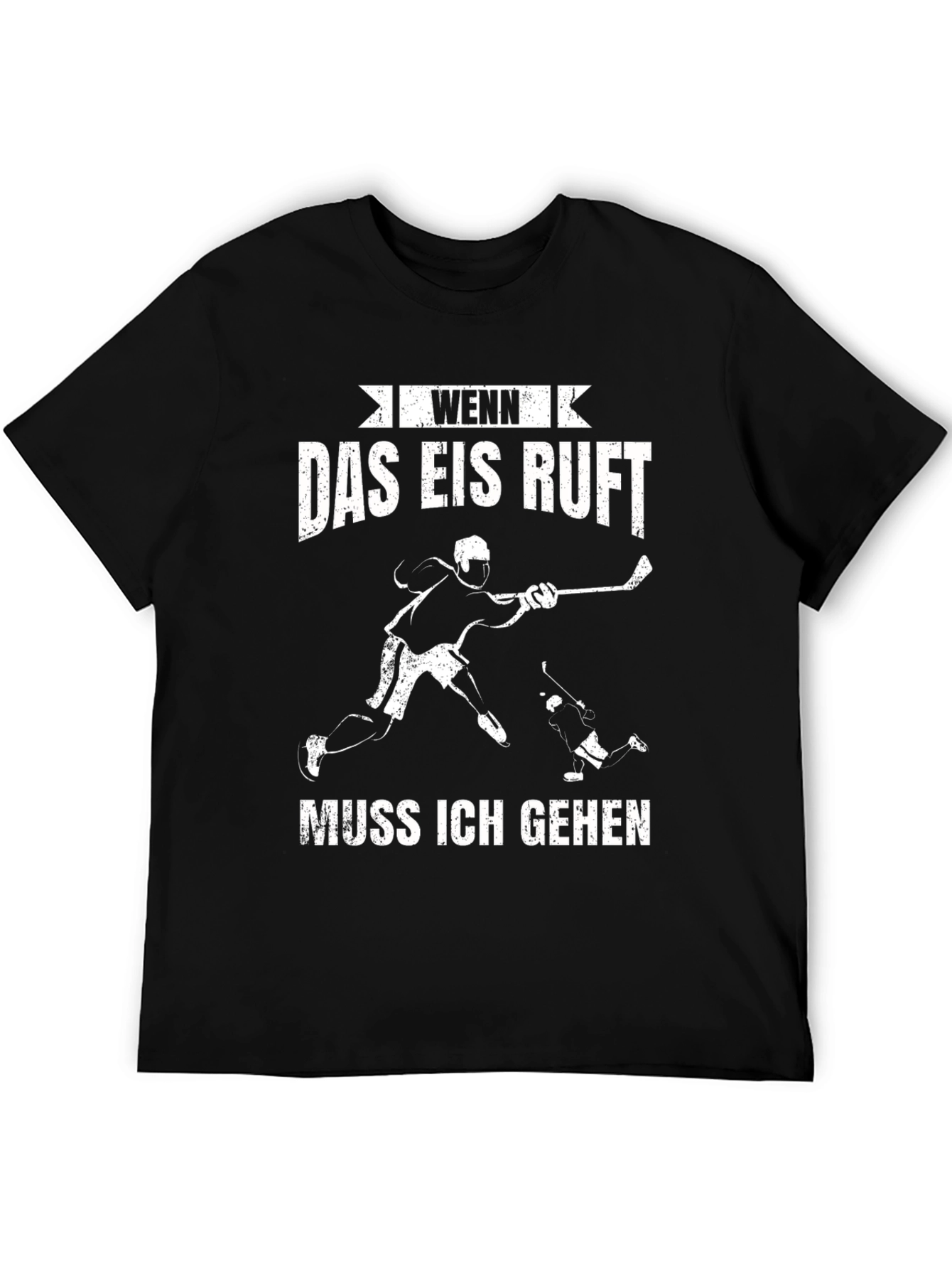 Ice Hockey Shirt - Wenn Das Eis Ruft