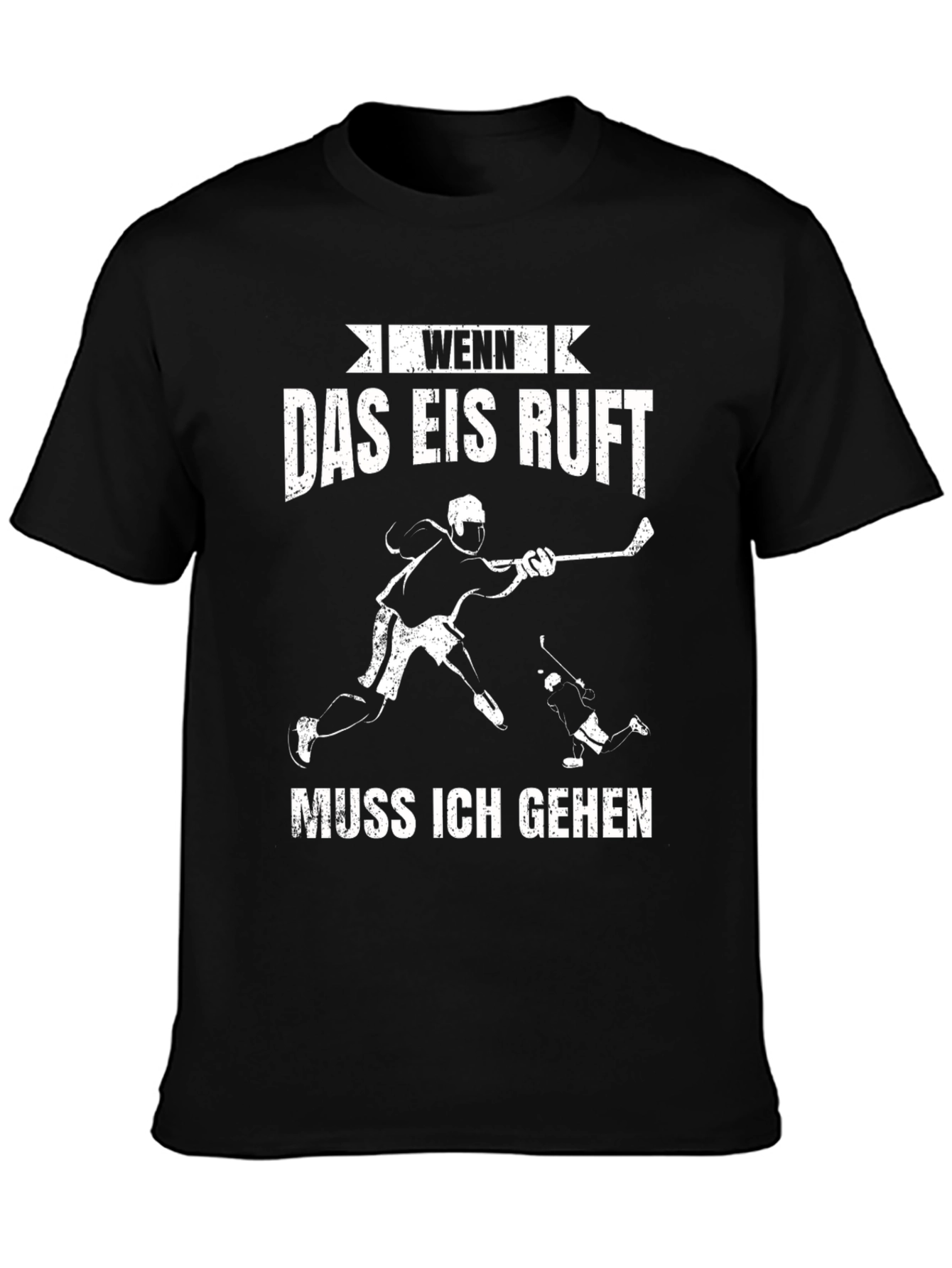 Ice Hockey Shirt - Wenn Das Eis Ruft