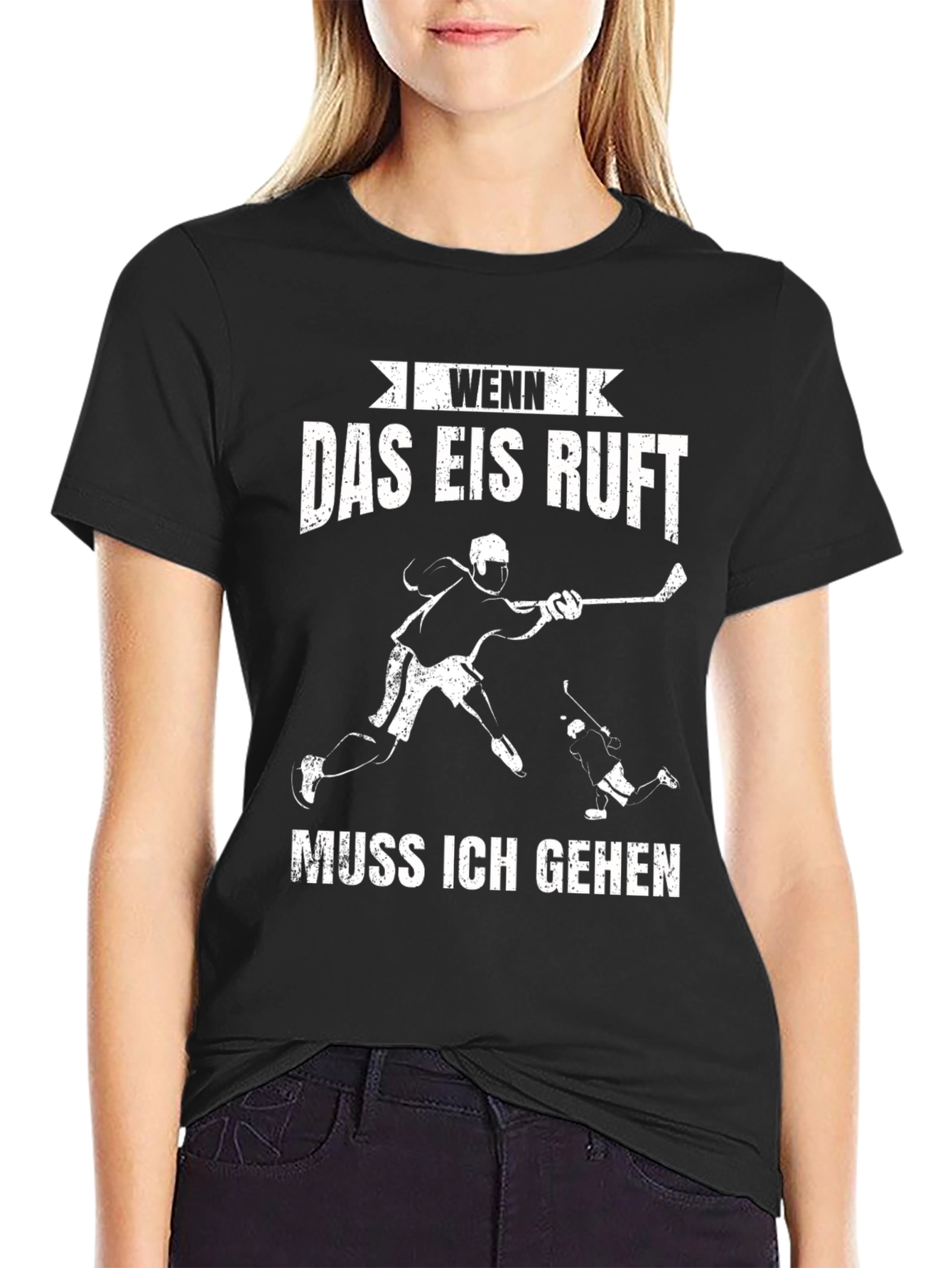 Ice Hockey Shirt - Wenn Das Eis Ruft
