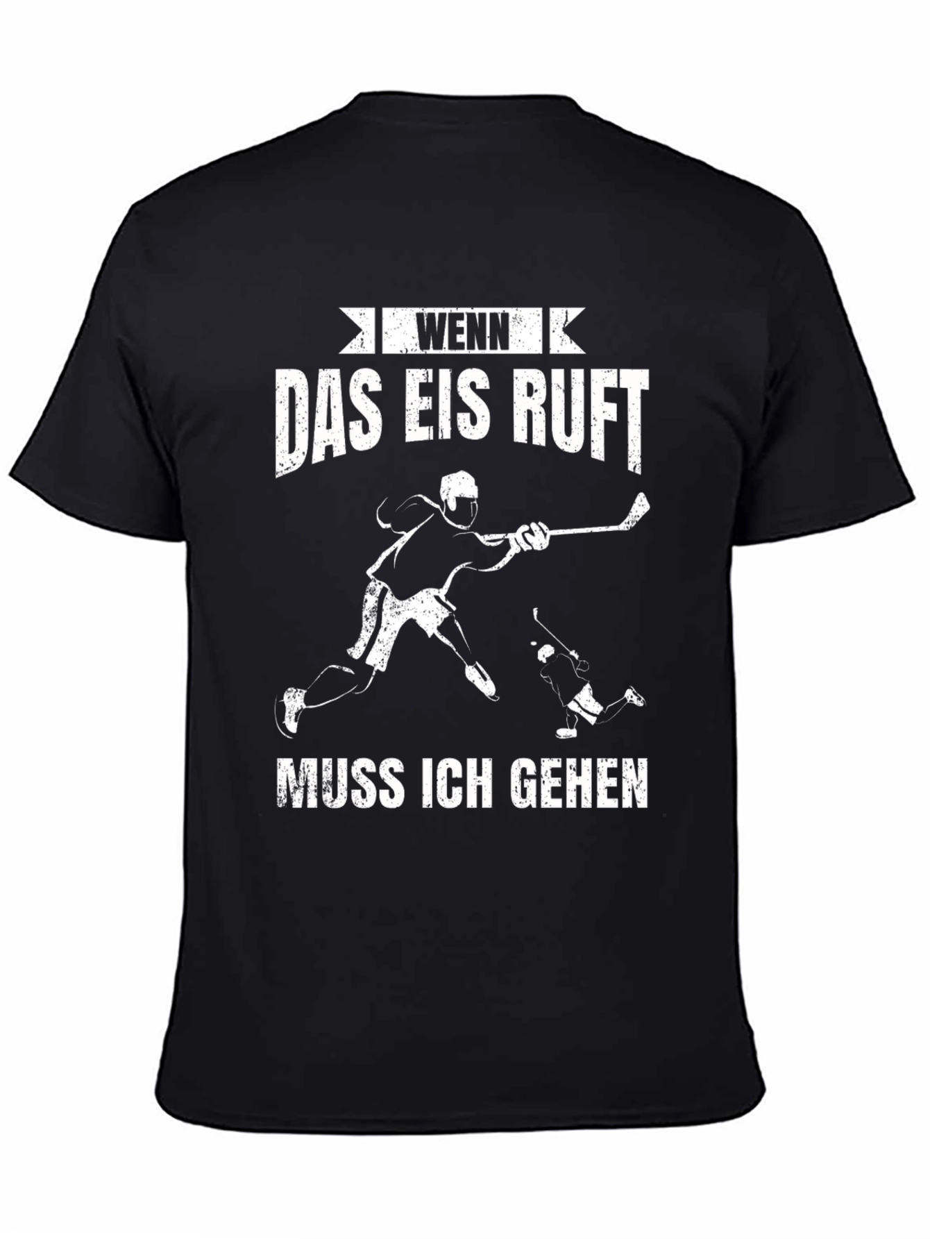 Ice Hockey Shirt - Wenn Das Eis Ruft