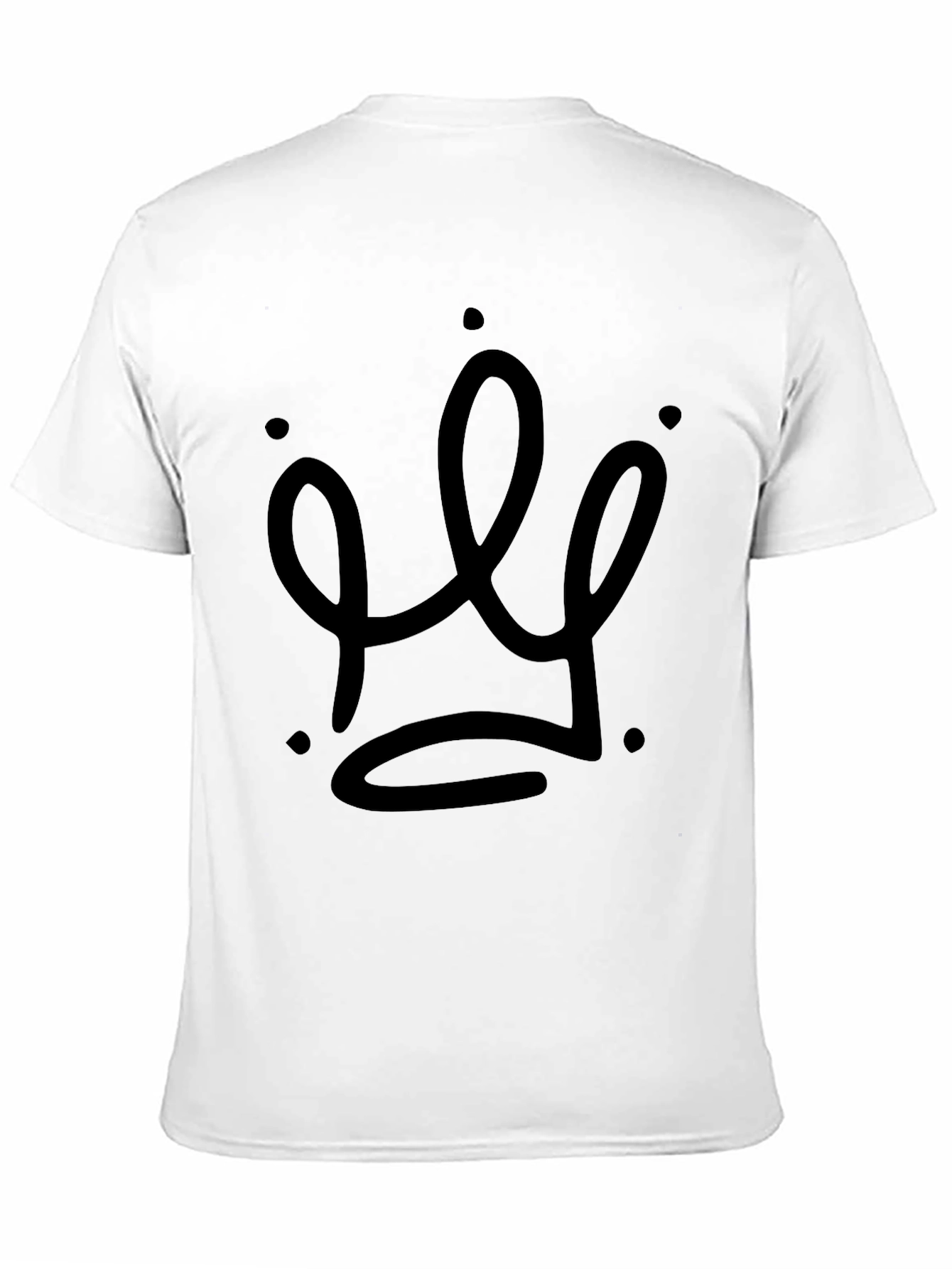 Crown Graphic T-Shirt - Modern Royal Design