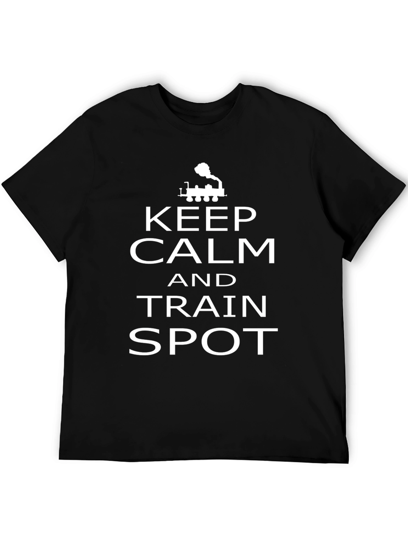 Keep Calm Train Spot T-Shirt