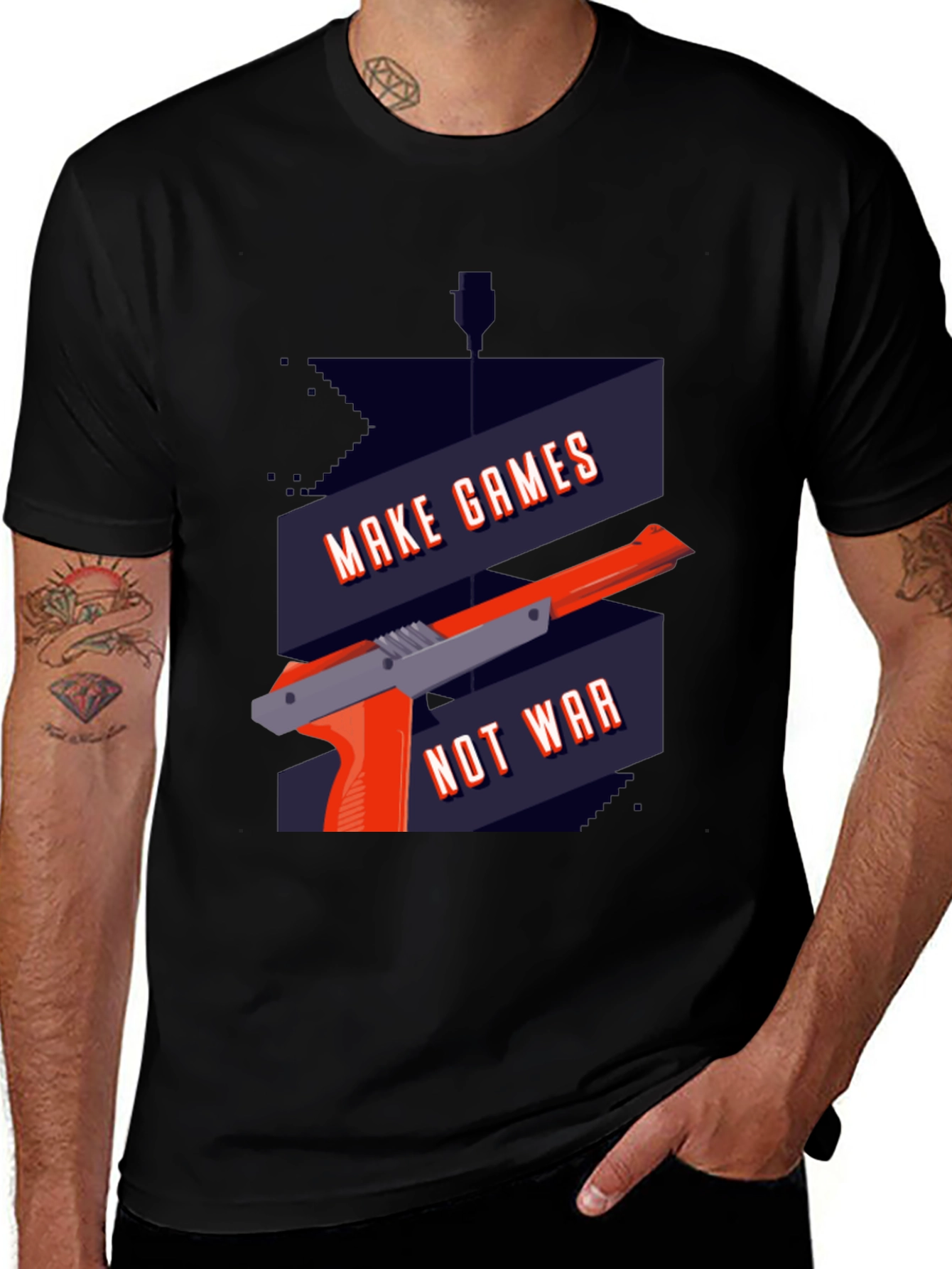 Make Games Not War T-Shirt