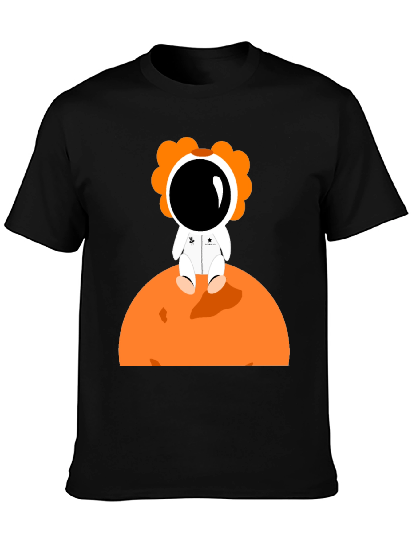 Astronaut Flower T-Shirt - Space Adventure Tee
