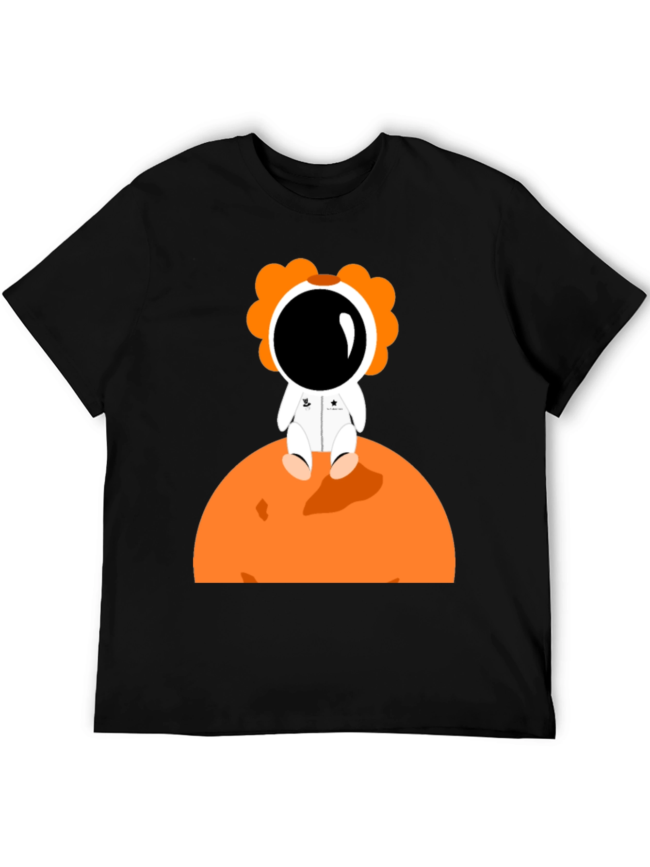 Astronaut Flower T-Shirt - Space Adventure Tee