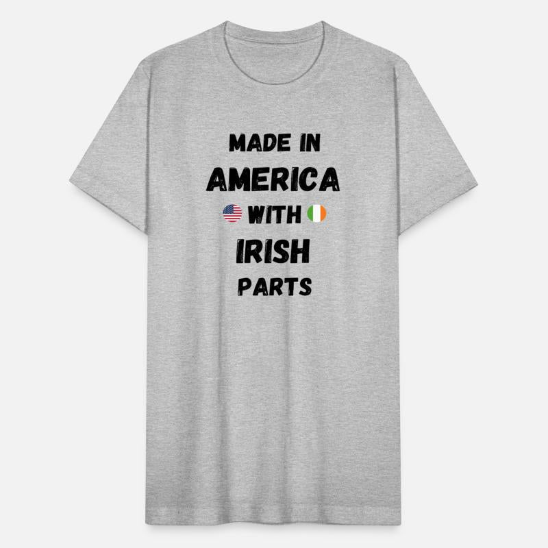 MADE IN AMERICA WITH IRISH PARTS