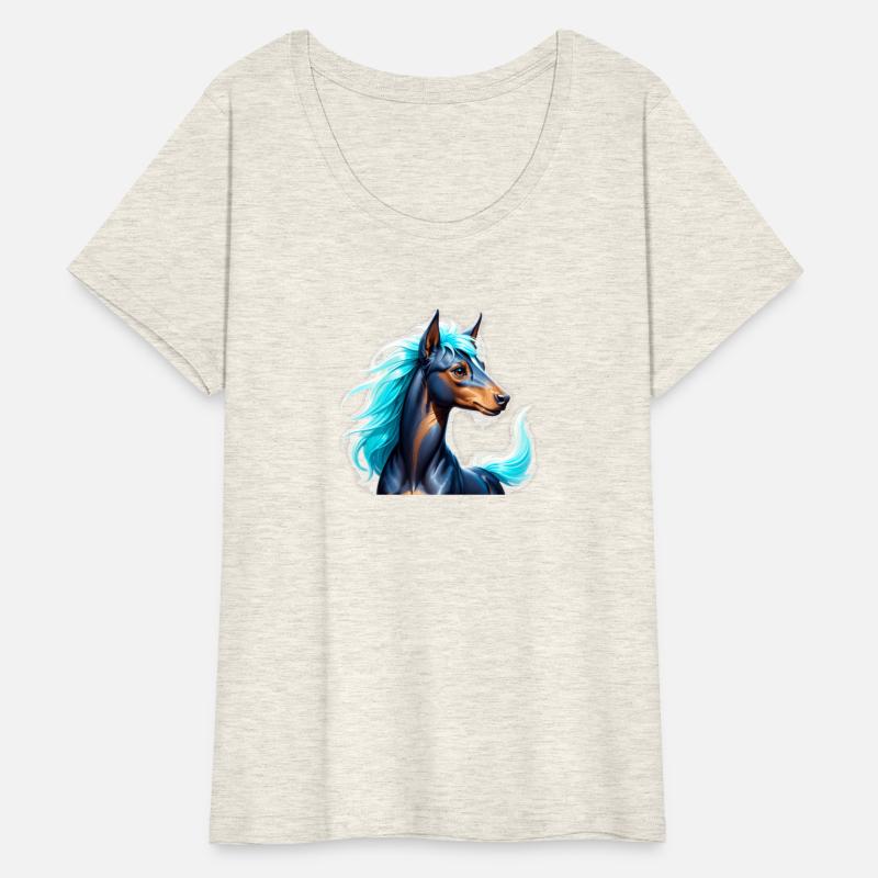 Majestic Kelpie with Blue Mane