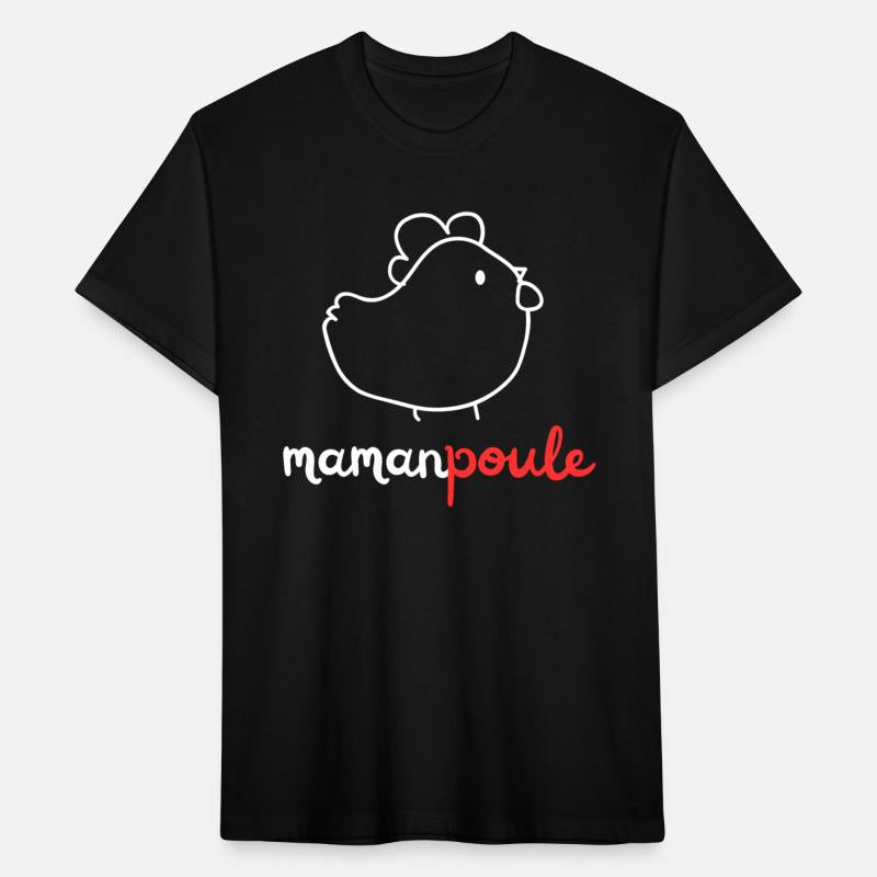 maman poule t-shirt fête des mères