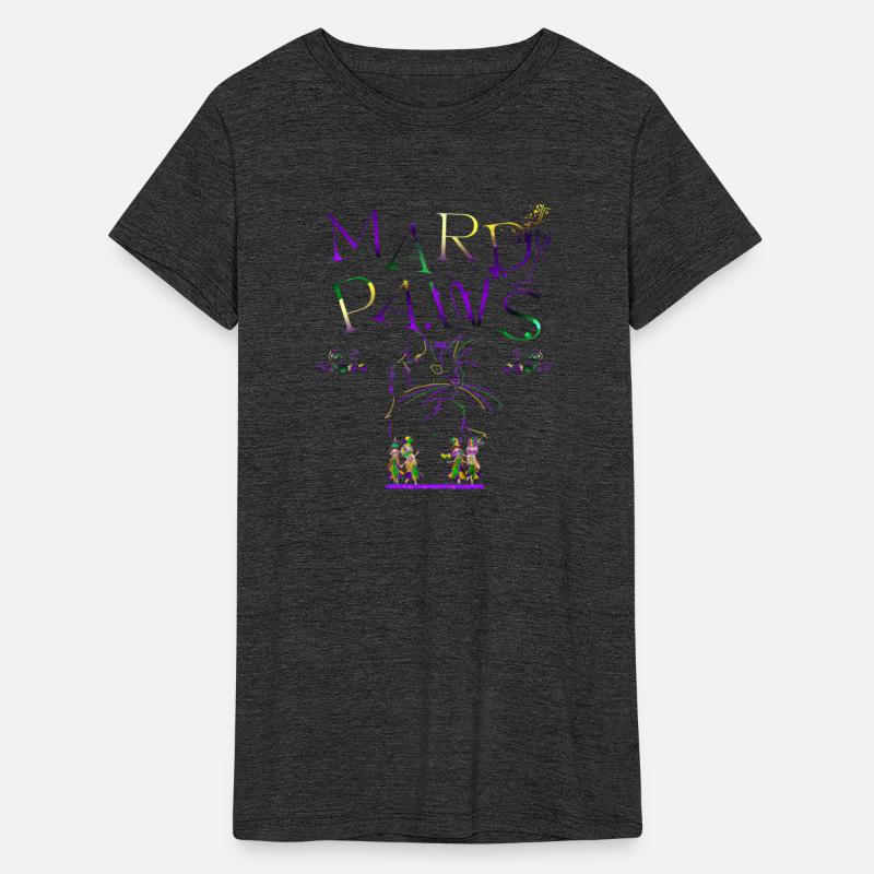 Mardi gras purple and gold cat- teddy bear+sticker