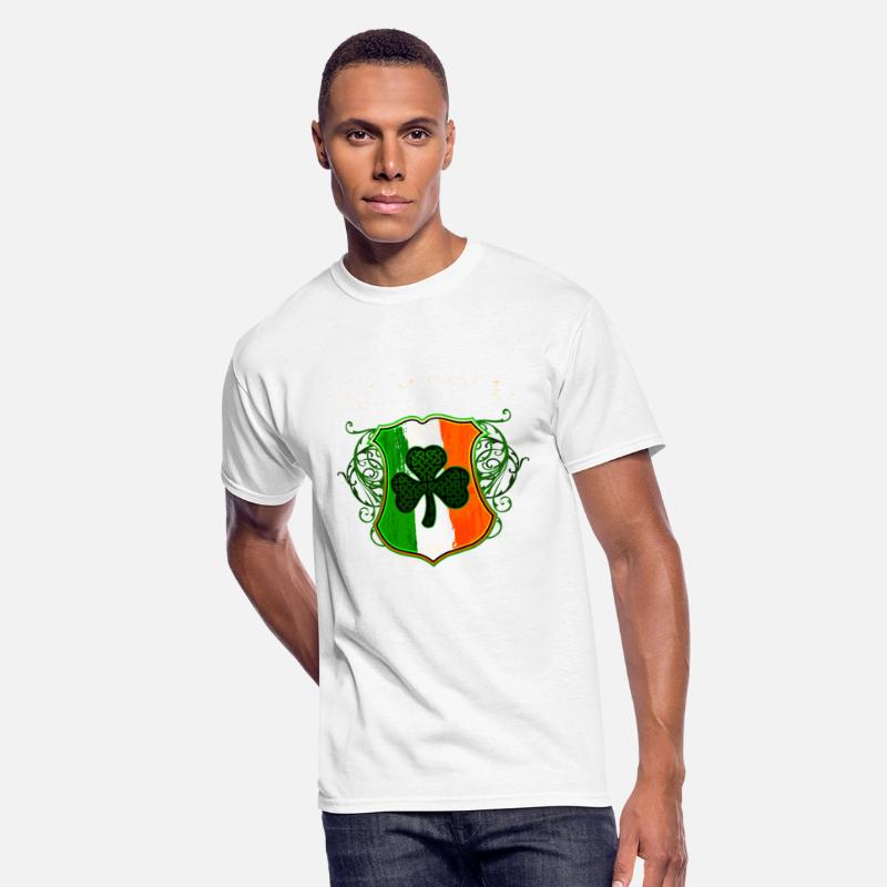 McDermott Irish Surname Ireland Flag Shamrock