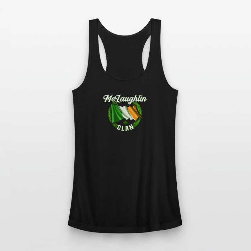 Mclaughlin Surname Irish Last Name Ireland Flag