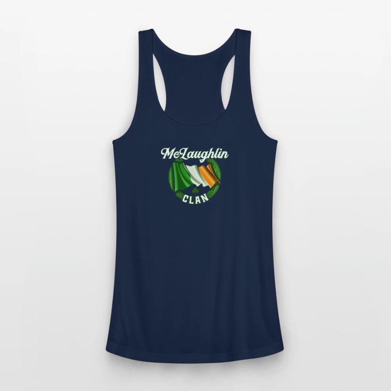 Mclaughlin Surname Irish Last Name Ireland Flag